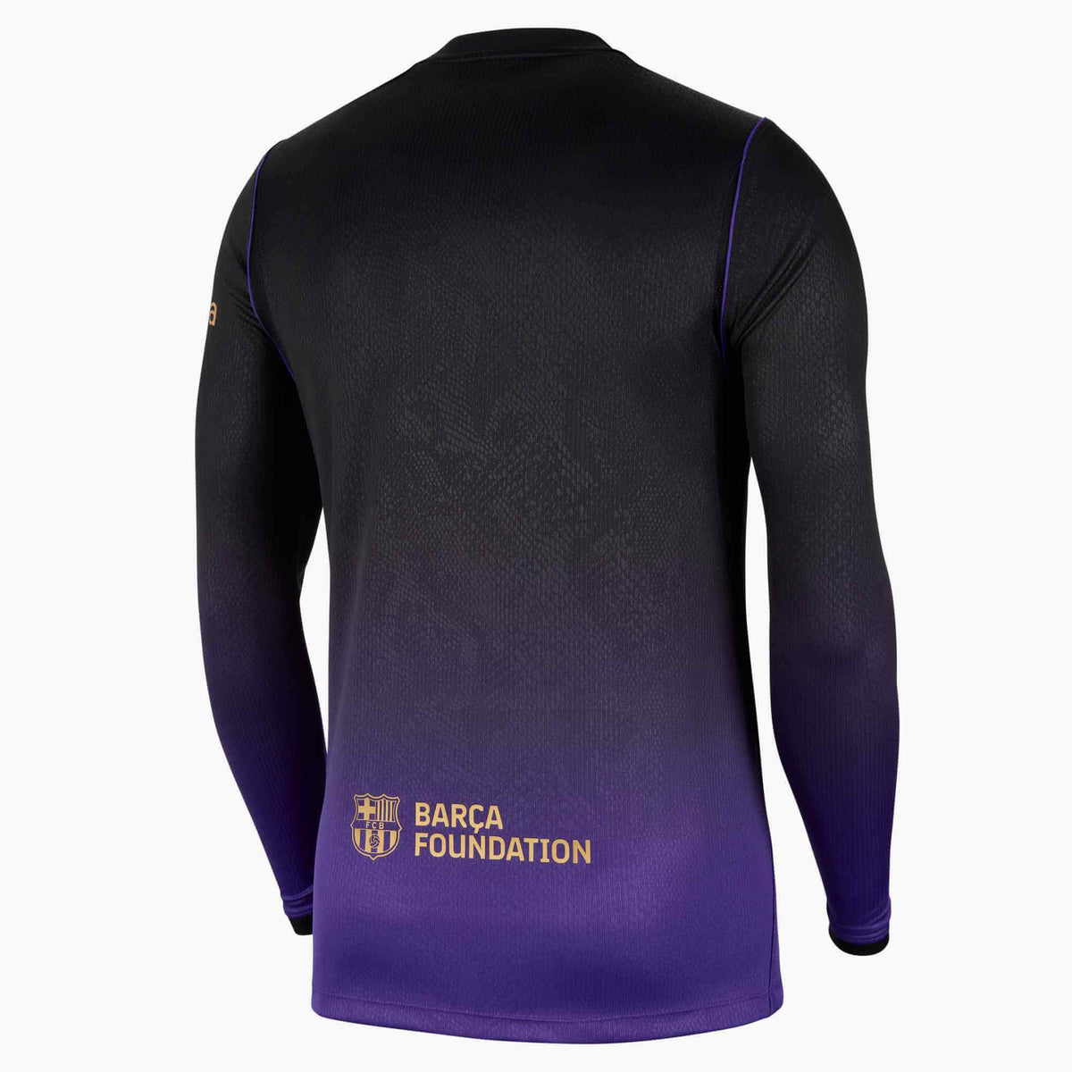 Nike 2026-27 Barcelona Men's Stadium Away Long-Sleeve Soccer Jersey (Back)