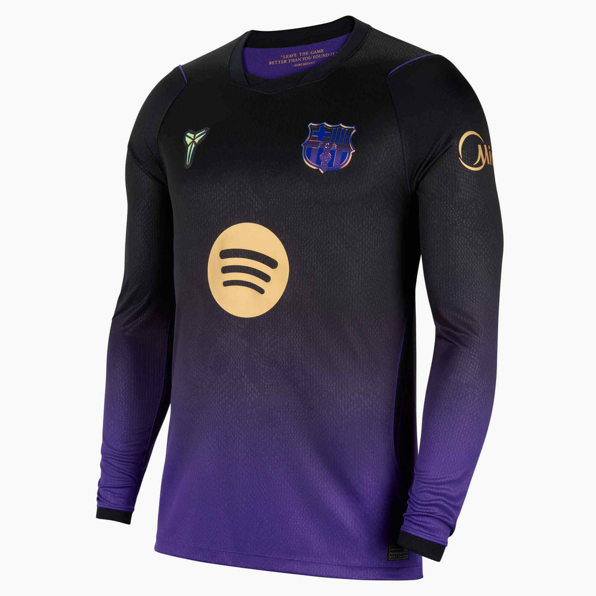 Nike 2026-27 Barcelona Men's Stadium Away Long-Sleeve Soccer Jersey (Front)
