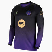 Nike 2026-27 Barcelona Men's Stadium Away Long-Sleeve Soccer Jersey (Front)