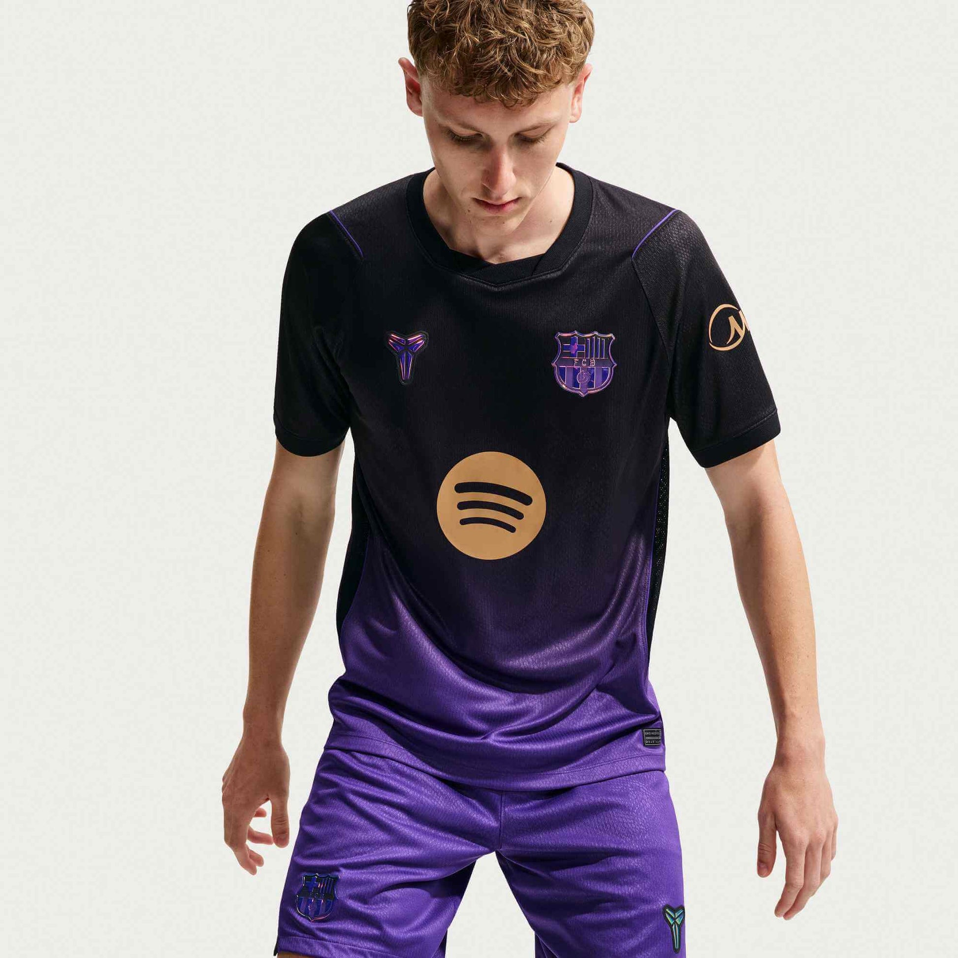 Nike 2026-27 Barcelona Men's Stadium Away Soccer Jersey (Detail 1)