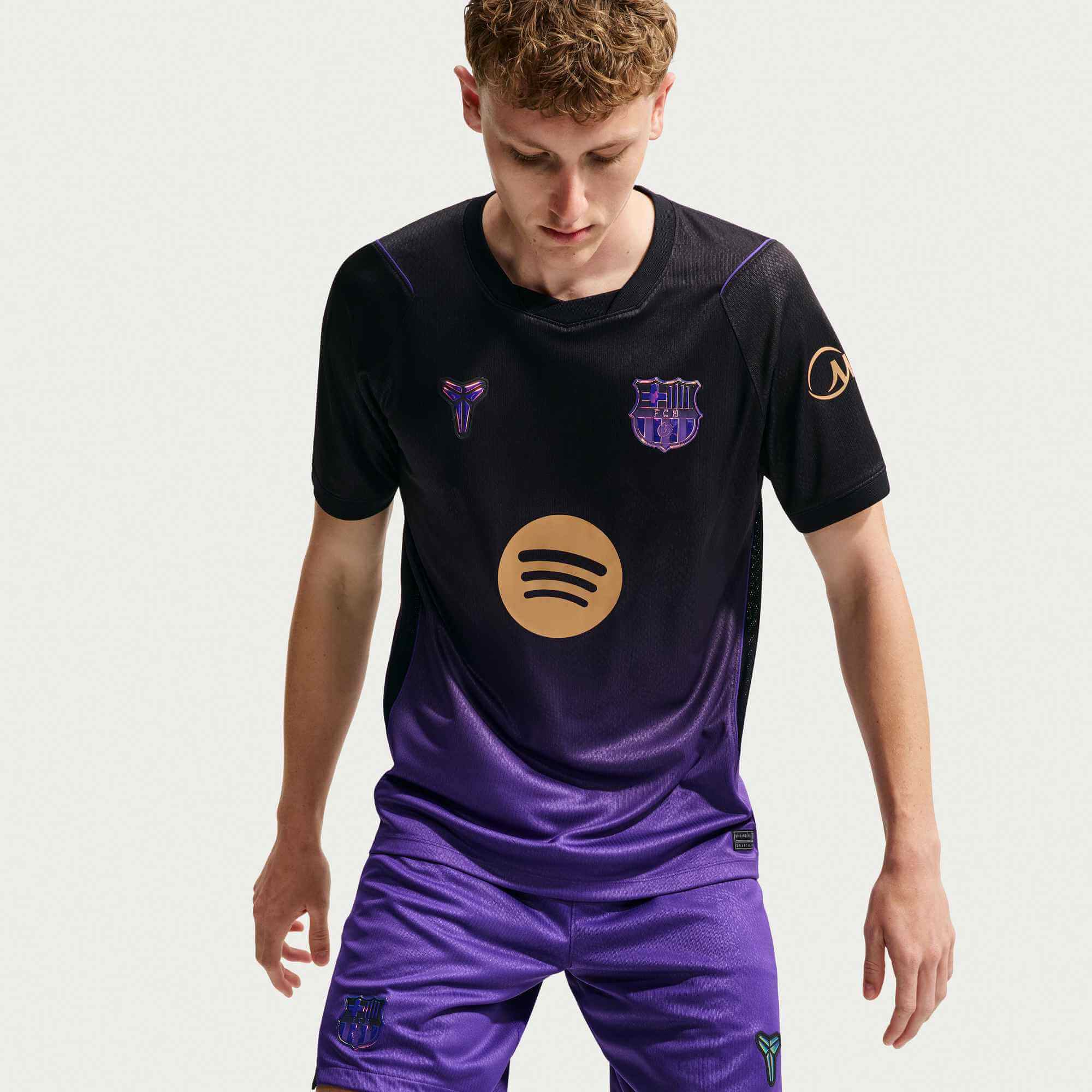Nike 2026-27 Barcelona Men's Stadium Away Soccer Jersey (Detail 1)