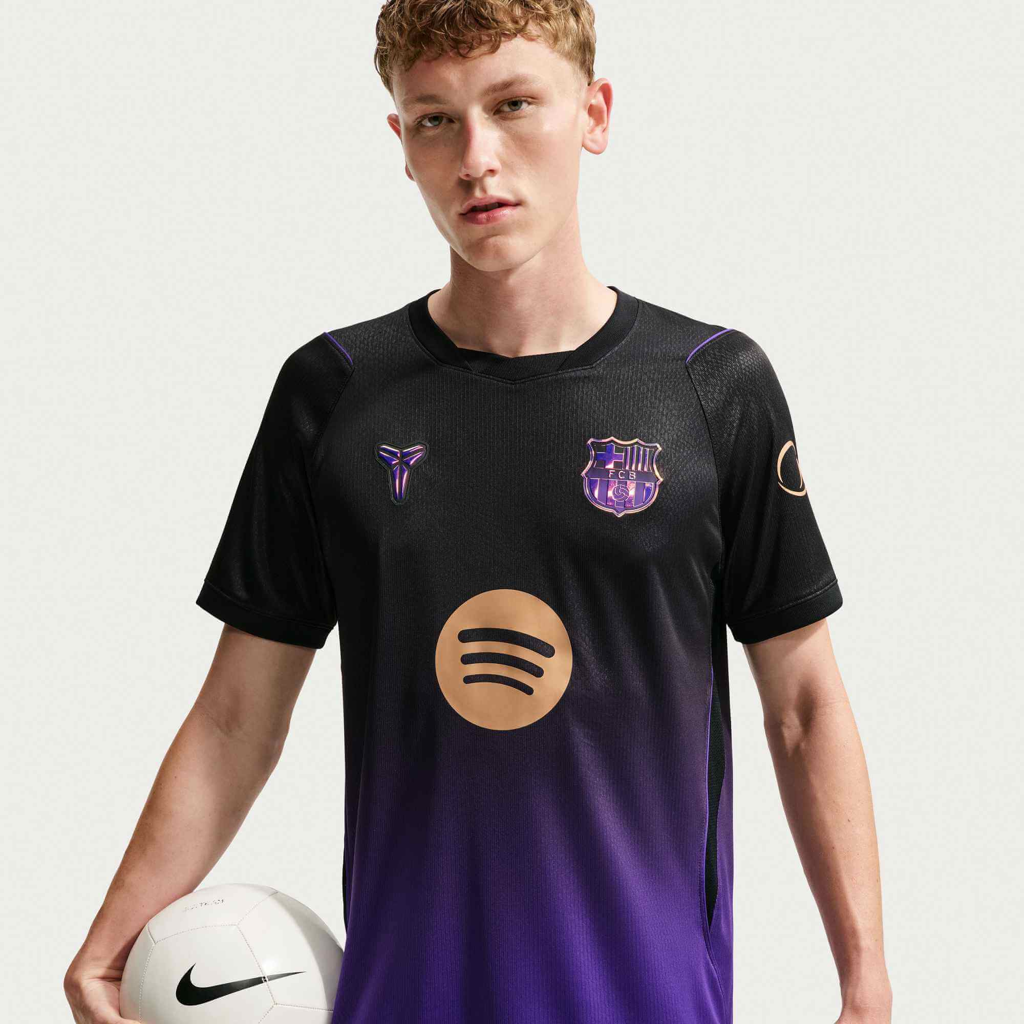 Nike 2026-27 Barcelona Men's Stadium Away Soccer Jersey (Detail 2)