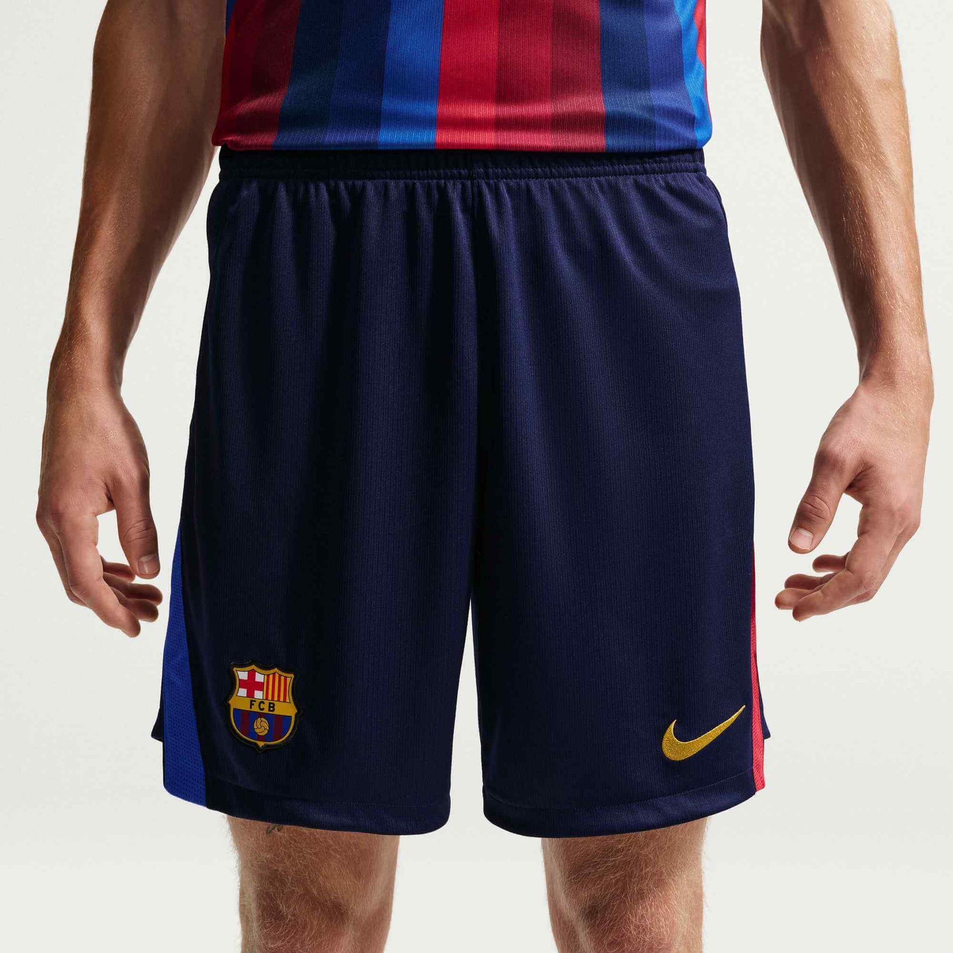 Nike 2026-27 Barcelona Men's Stadium Home Shorts (Front)