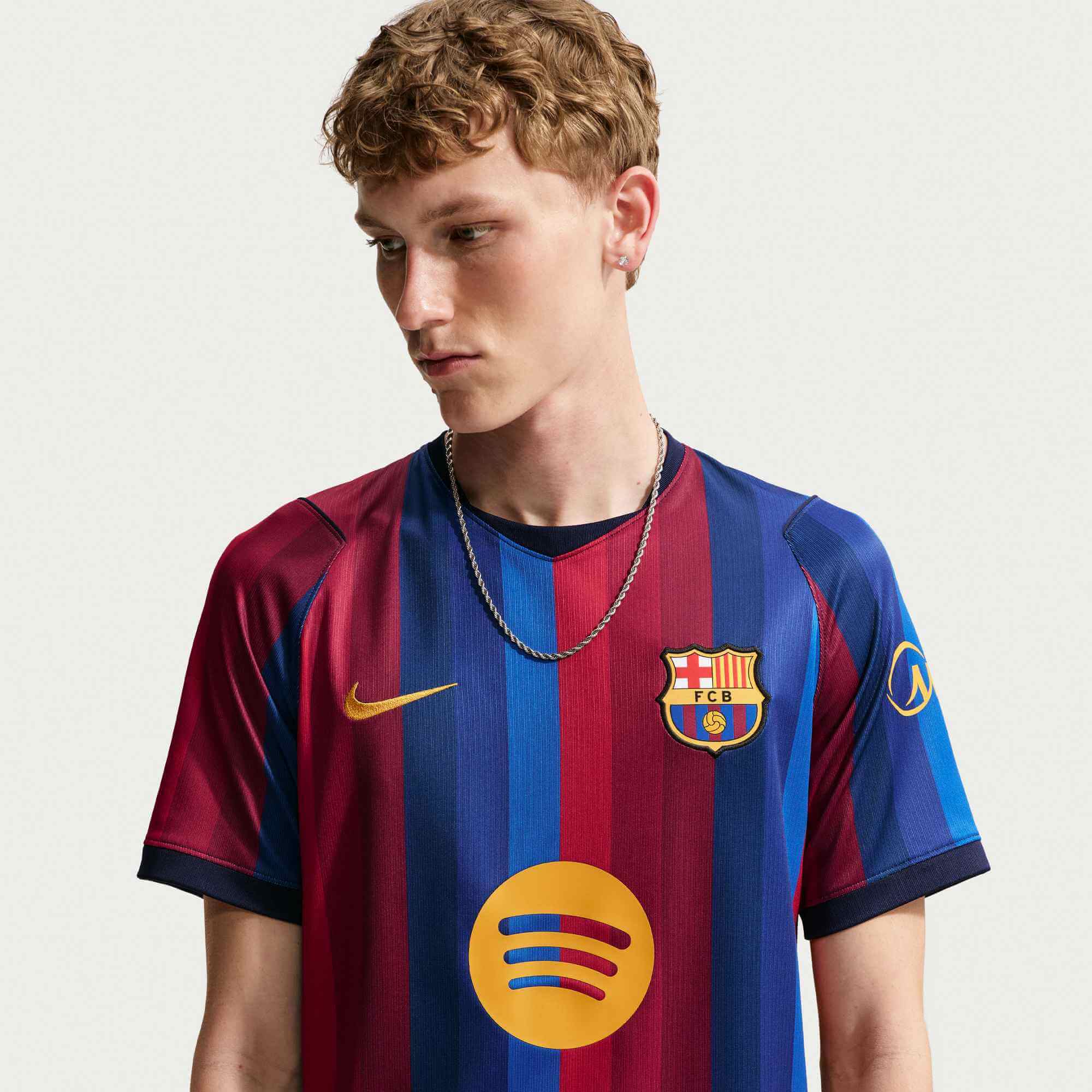NIKE FC Barcelona ユニフォーム Nike 2026-27 Barcelona Men's Stadium Home Soccer Jersey – ProSoccer