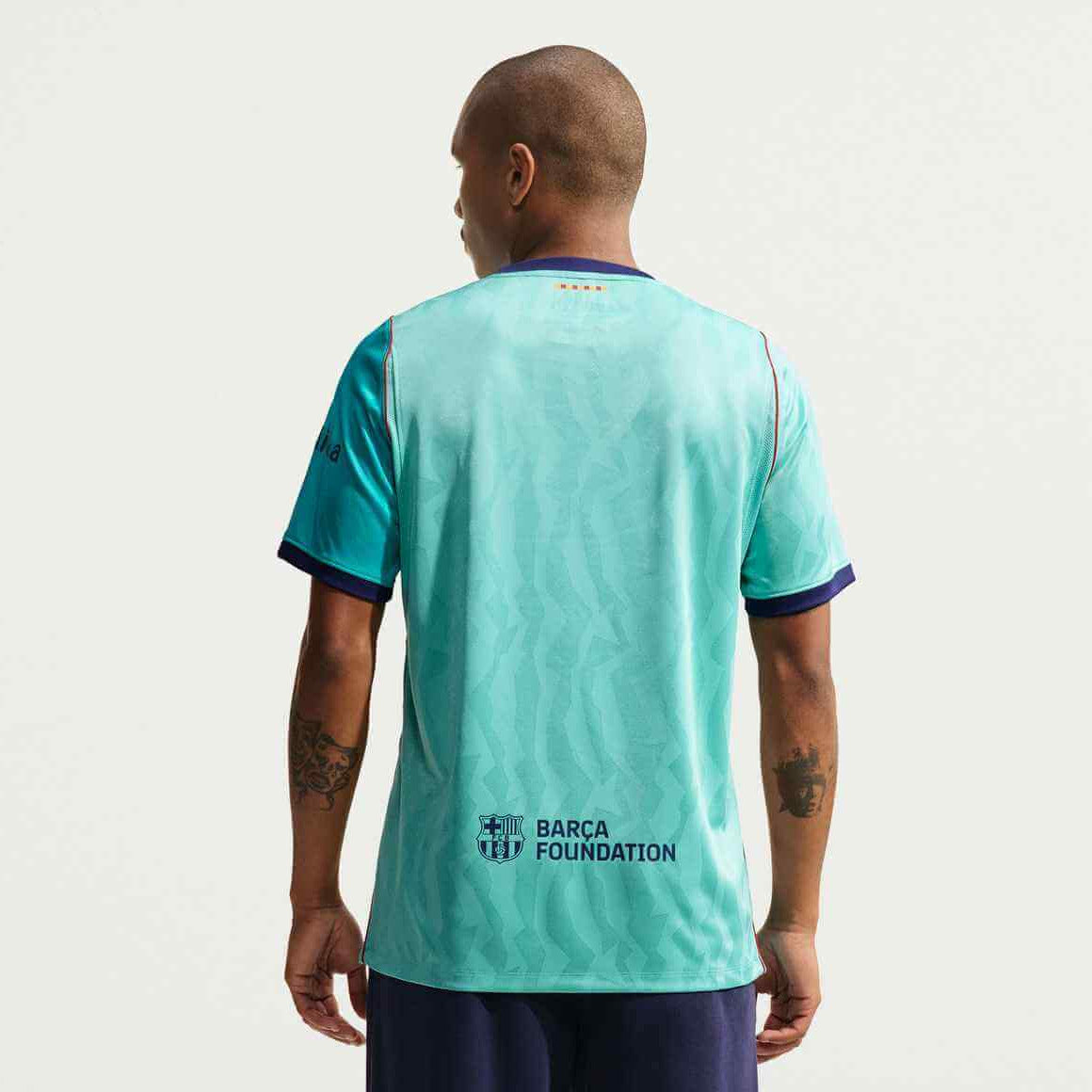 Nike 2026-27 Barcelona Men's Stadium Third Soccer Jersey (Model - Back)