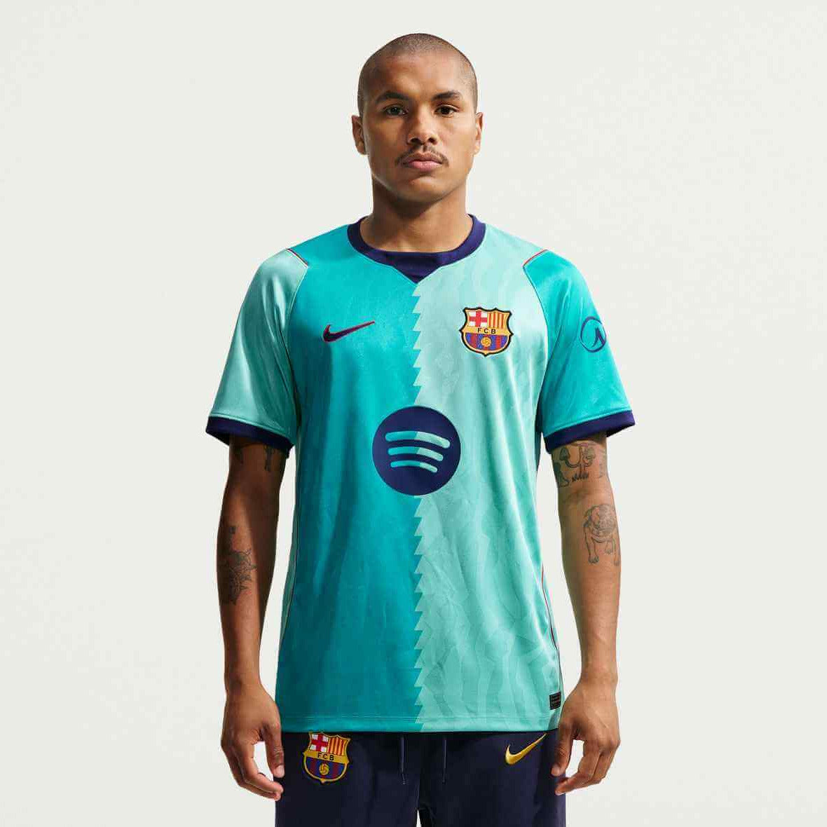 Nike 2026-27 Barcelona Men's Stadium Third Soccer Jersey (Model - Front)