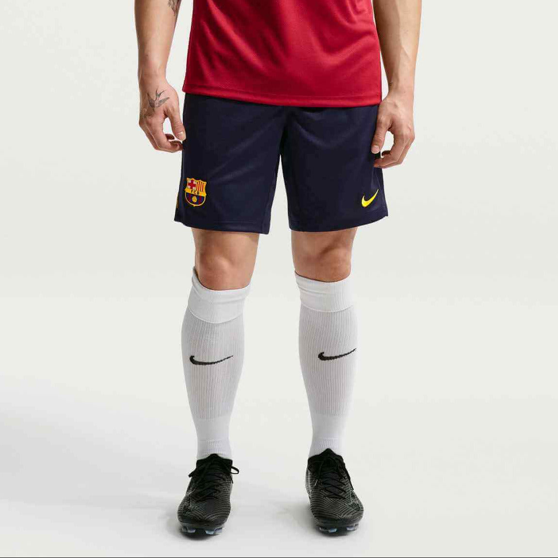 Nike 2026-27 Barcelona Men's Strike KZ Shorts (Model - Front)