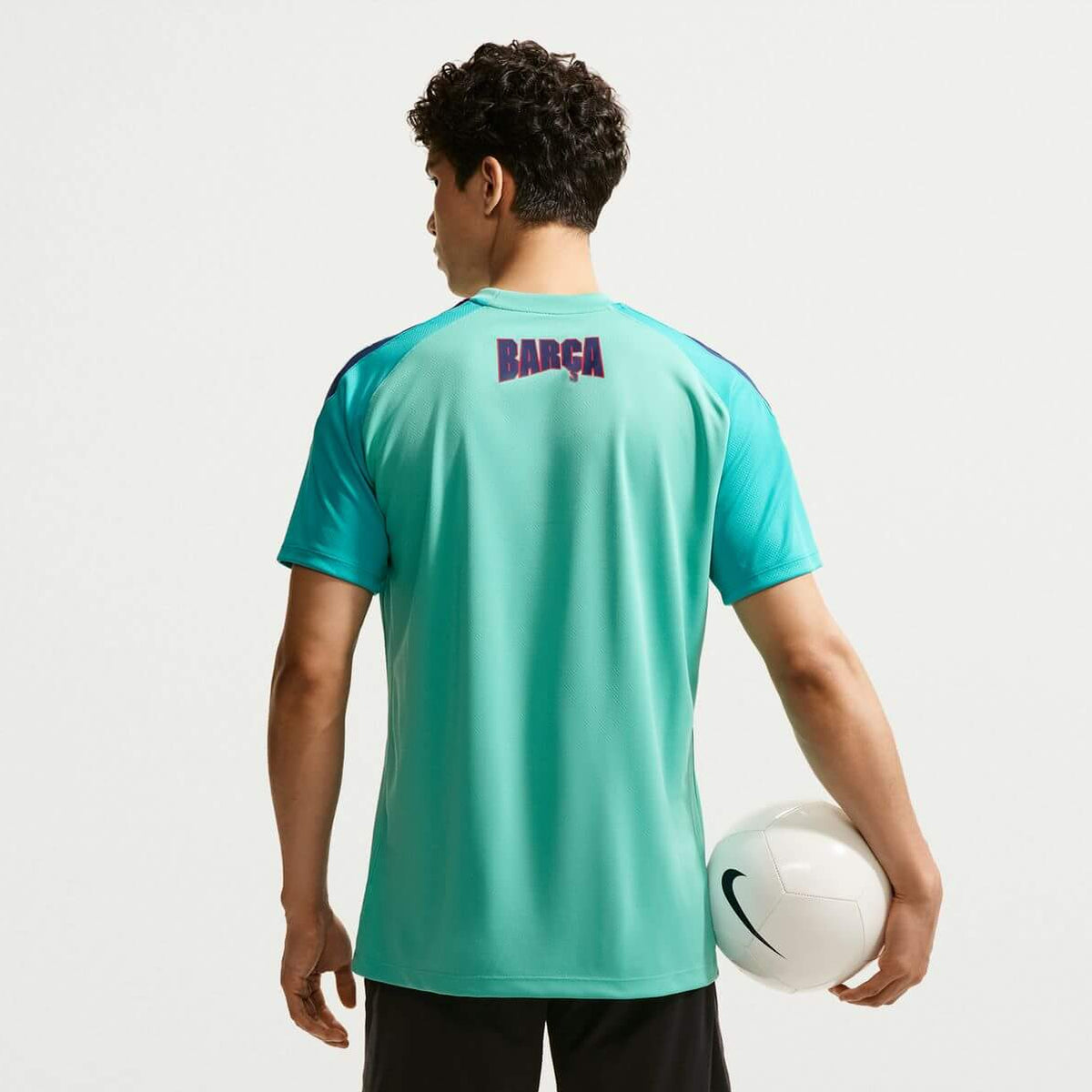 Nike 2026-27 Barcelona Men's Third Dri-Fit Strike Top (Model - Back)