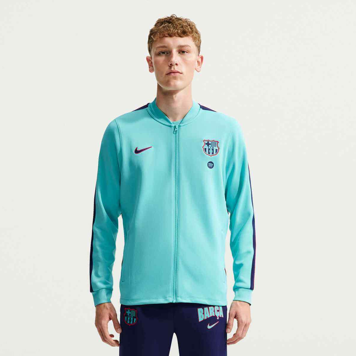 Nike 2026-27 Barcelona Men's Third Strike Track Jacket (Model - Front)