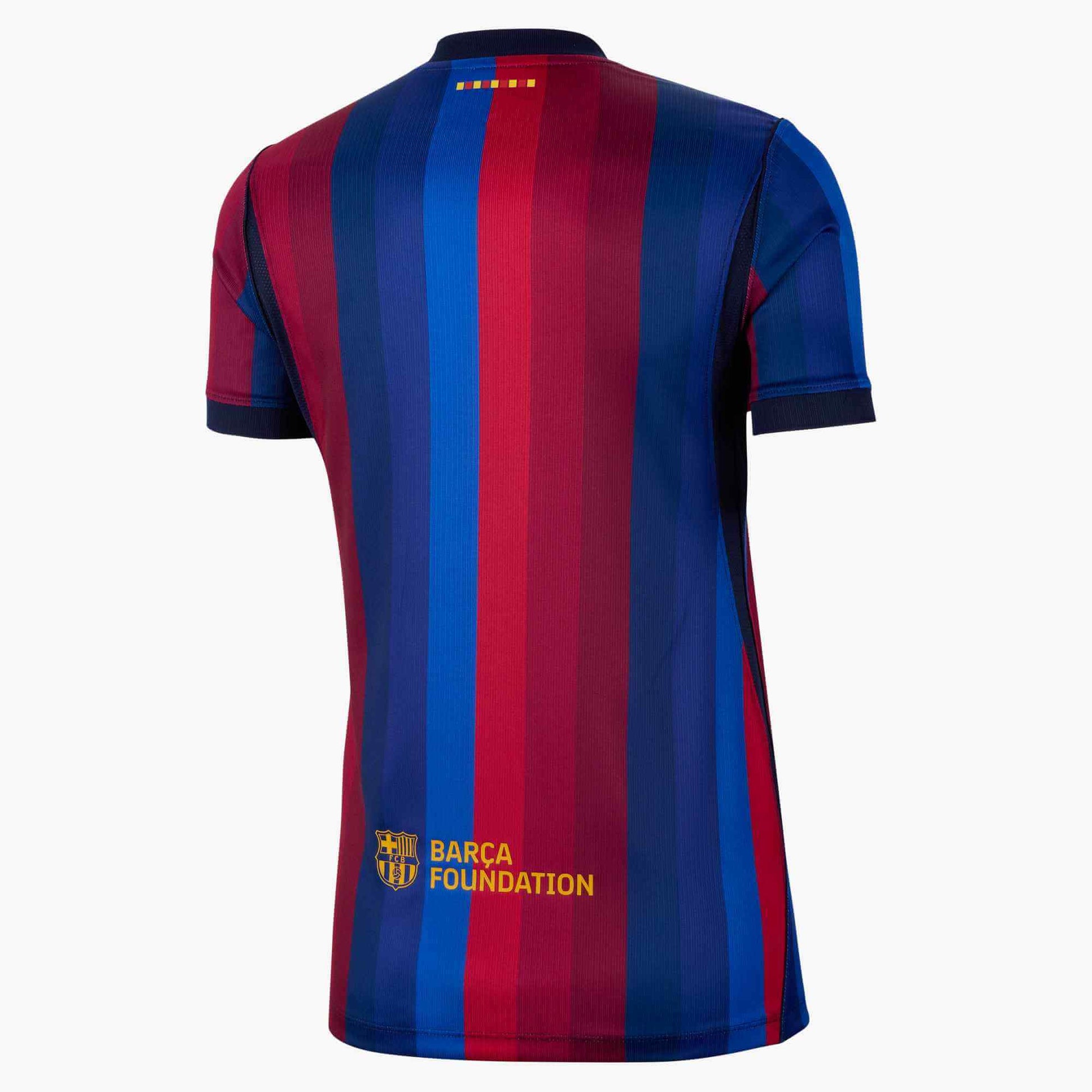 Nike 2026-27 Barcelona Women's Stadium Home Soccer Jersey (Back)