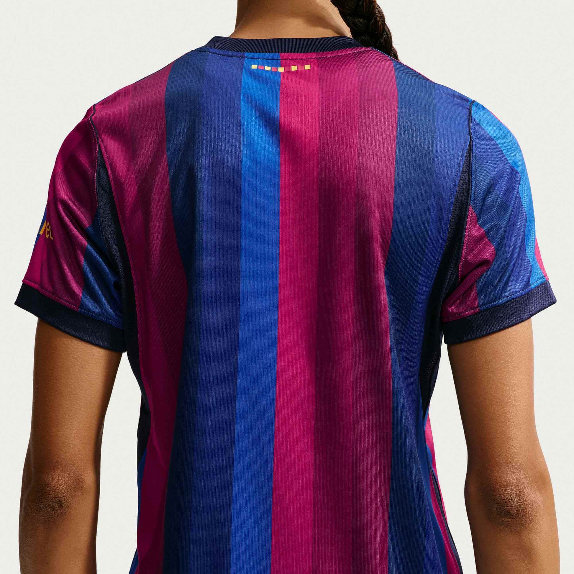 Nike 2026-27 Barcelona Women's Stadium Home Soccer Jersey (Detail 2)