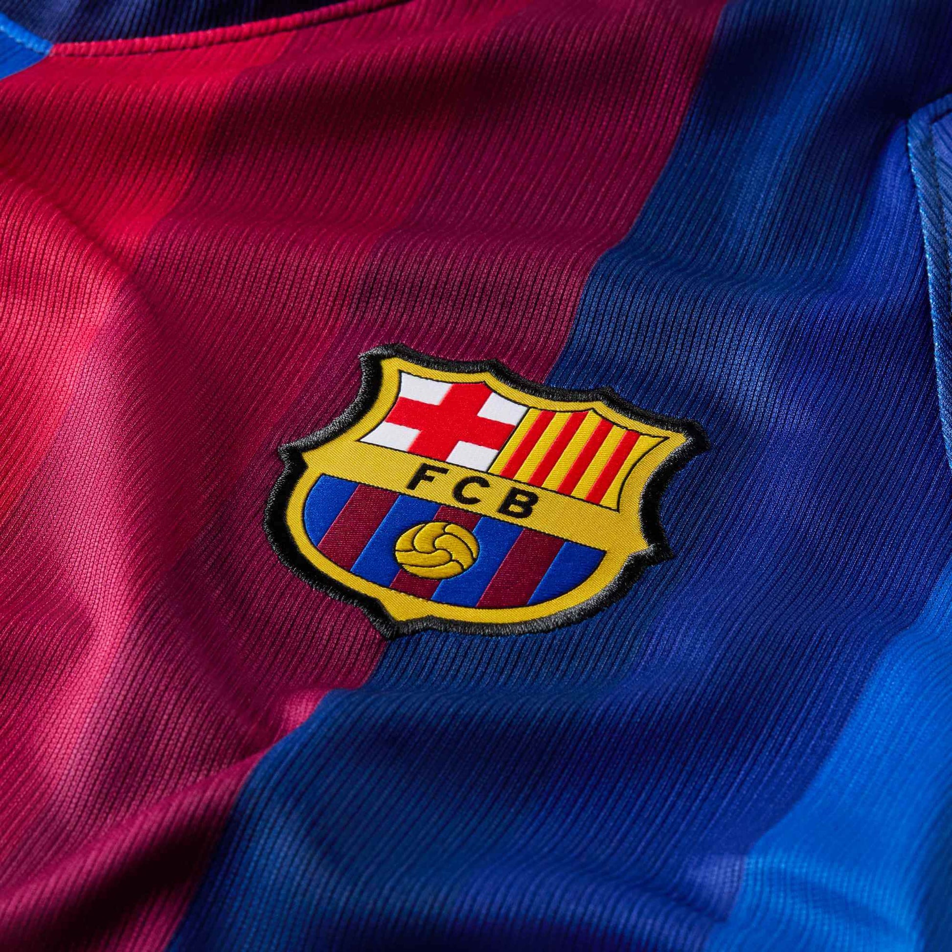 Nike 2026-27 Barcelona Women's Stadium Home Soccer Jersey (Detail 3)