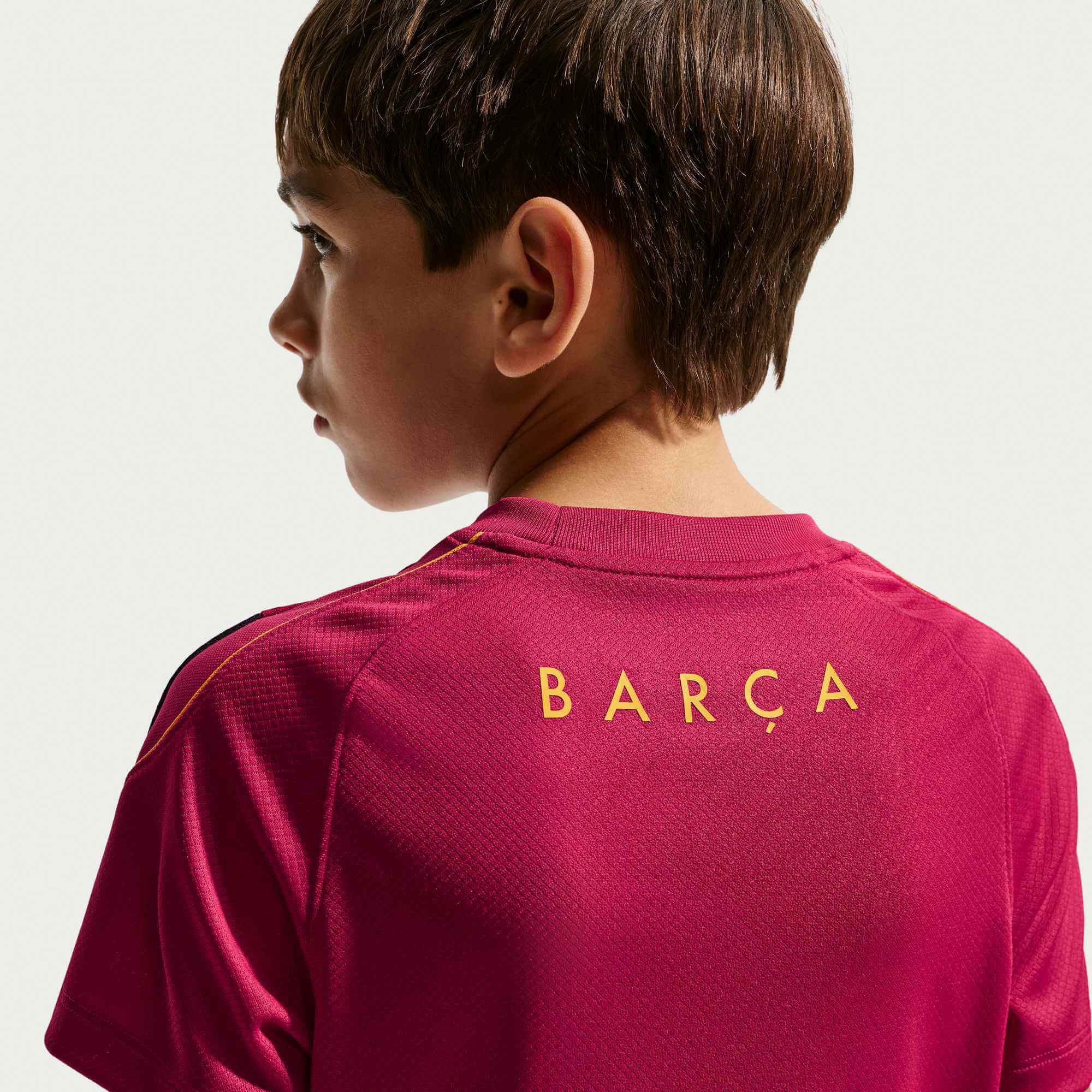 Nike 2026-27 Barcelona Youth Dri-Fit Strike Top (Model 1 - Back)