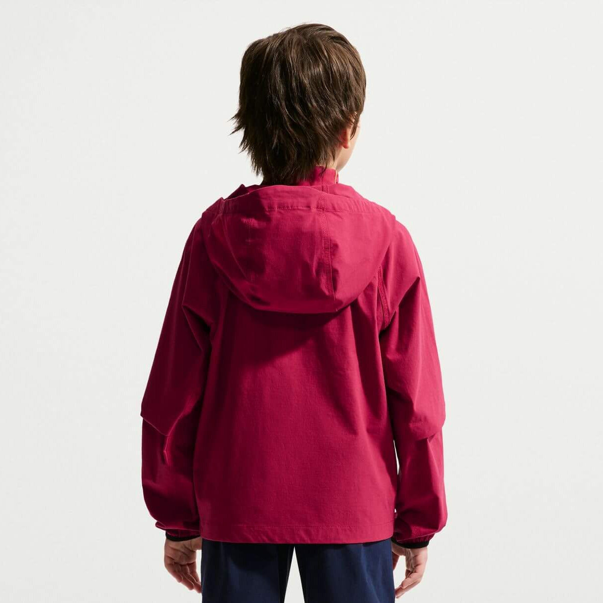 Nike 2026-27 Barcelona Youth Full-Zip Tech Jacket (Model - Back)