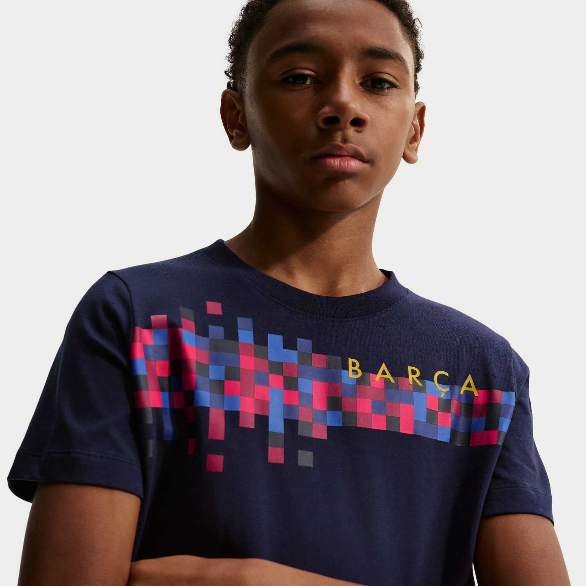 Nike 2026-27 Barcelona Youth Graphic Tee (Detail 1)
