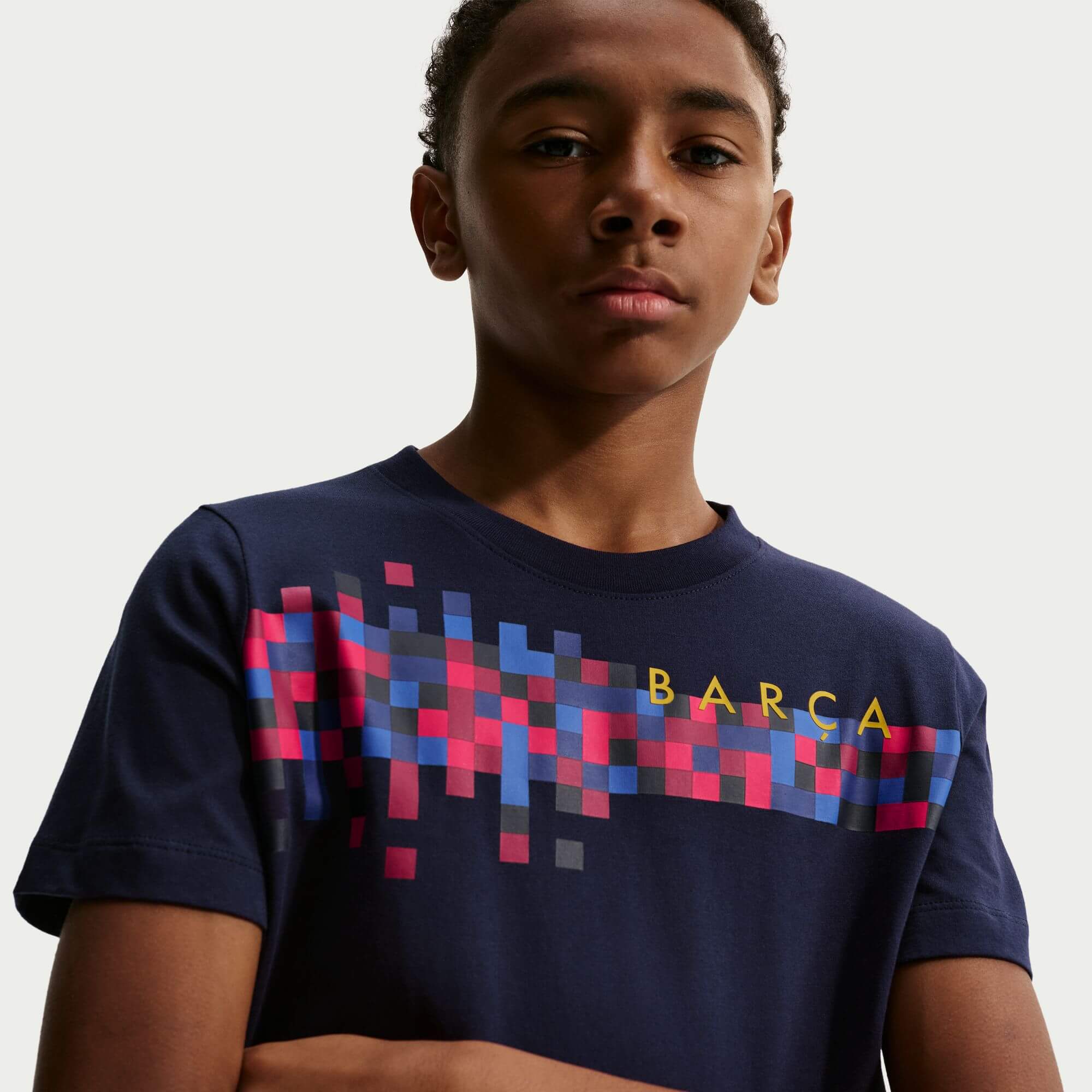 Nike 2026-27 Barcelona Youth Graphic Tee (Detail 1)