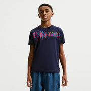 Nike 2026-27 Barcelona Youth Graphic Tee (Model - Front)