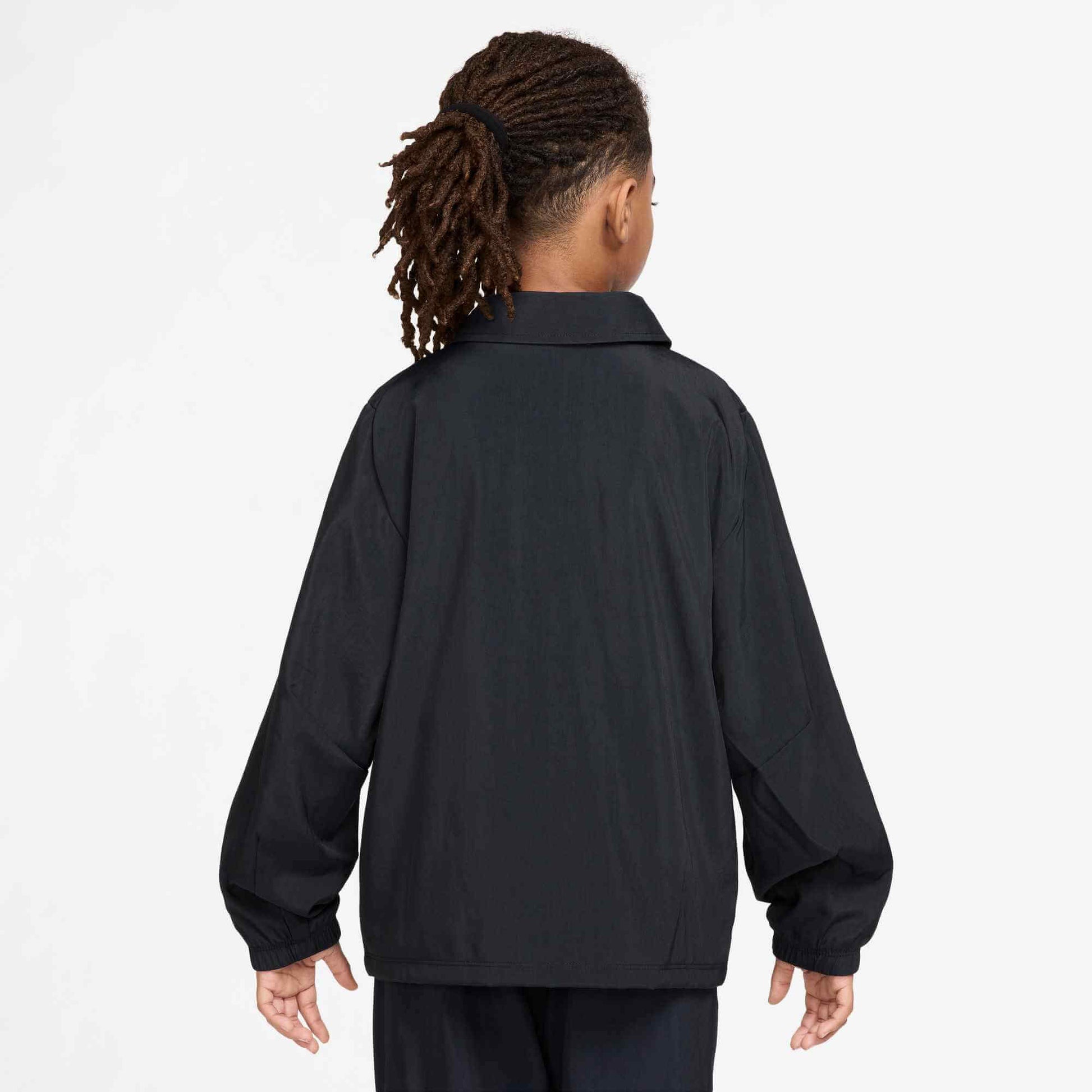 Nike 2026-27 Barcelona Youth KB Away Woven Jacket (Model - Back)