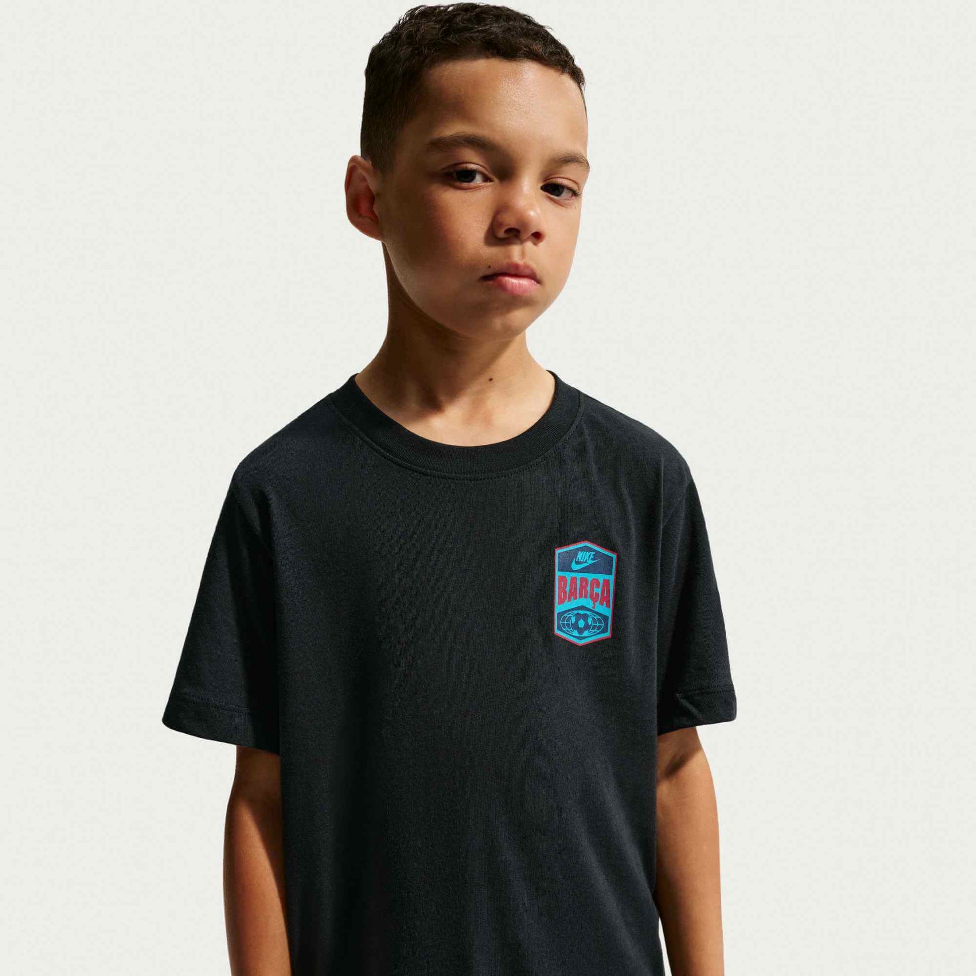 Nike 2026-27 Barcelona Youth Premier Tee (Front)