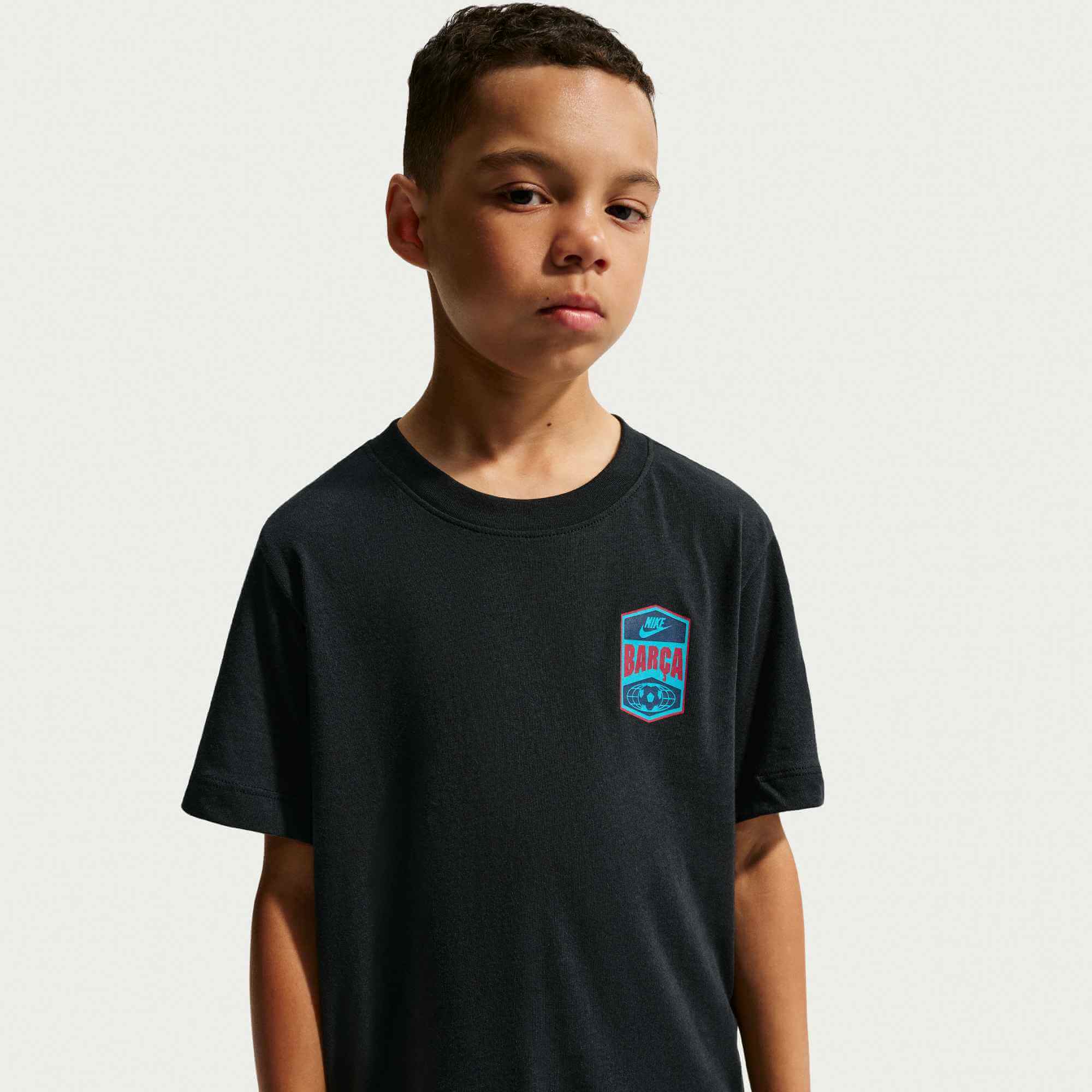 Nike 2026-27 Barcelona Youth Premier Tee (Front)