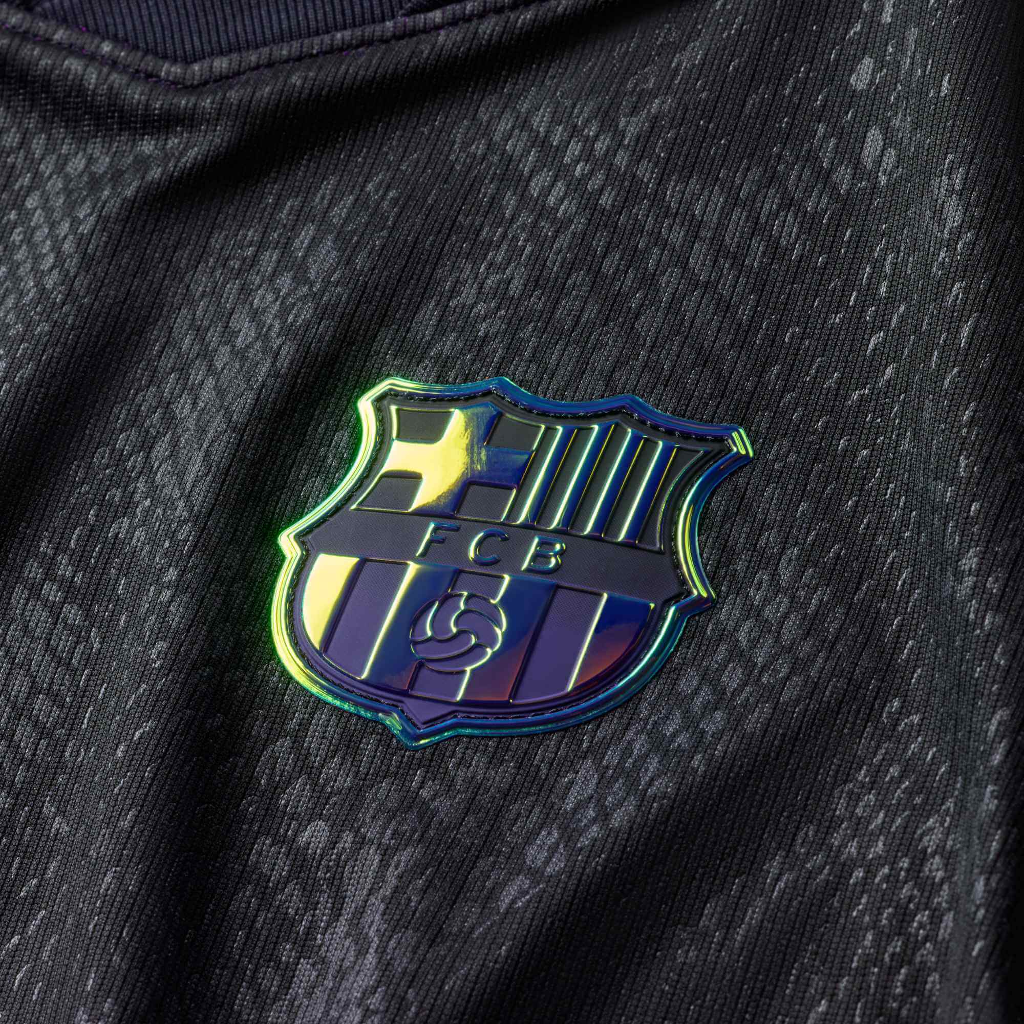 Nike 2026-27 Barcelona Youth Stadium Away Soccer Jersey (Detail 1)