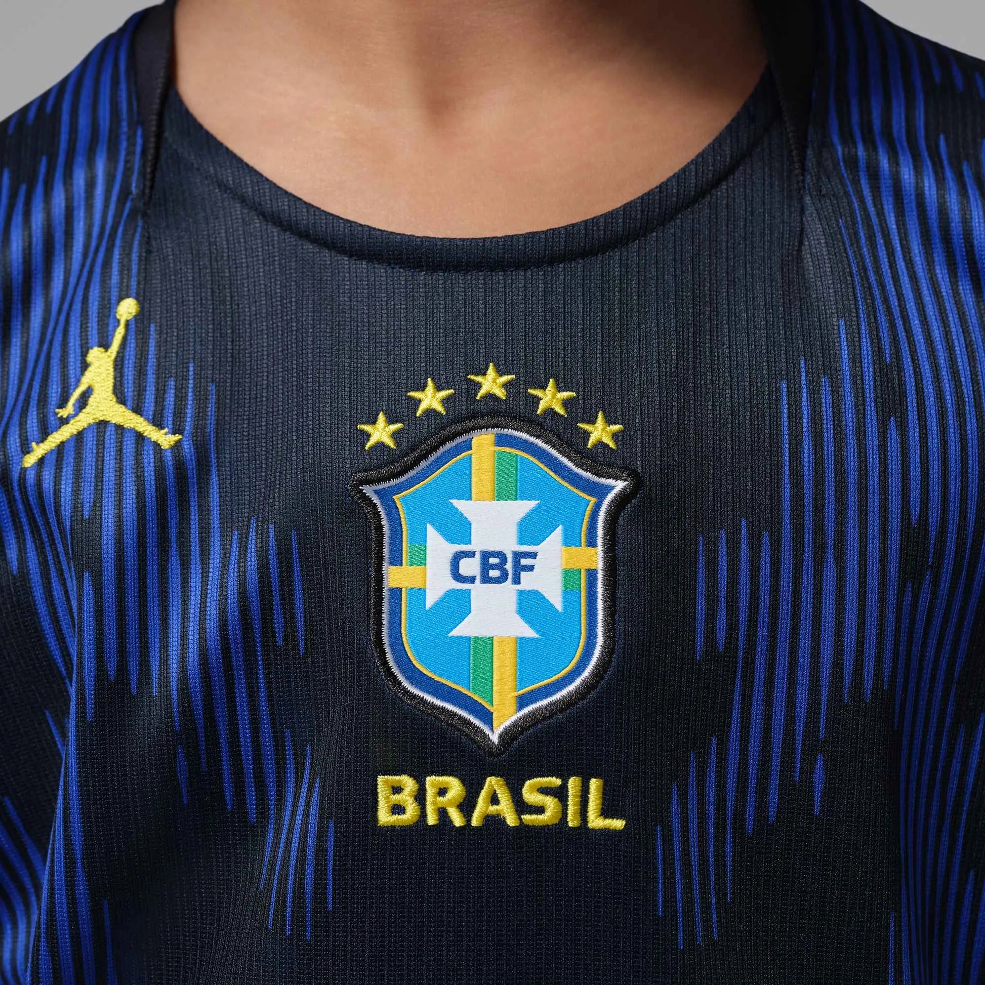 Nike 2026-27 Brazil Little Kids' Stadium Away Kit (Detail 2)