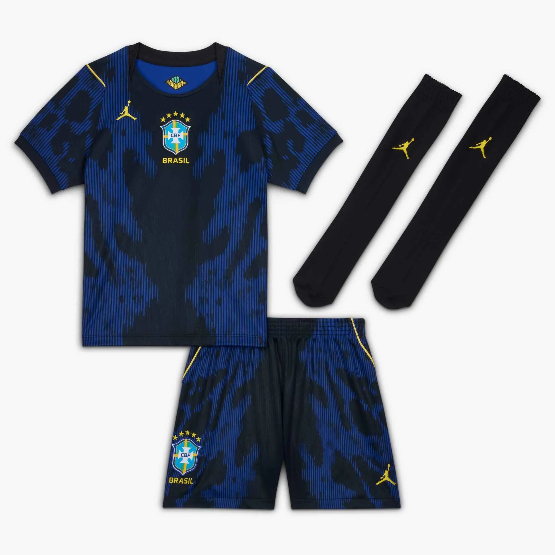 Nike 2026-27 Brazil Little Kids' Stadium Away Kit (Set - Front)