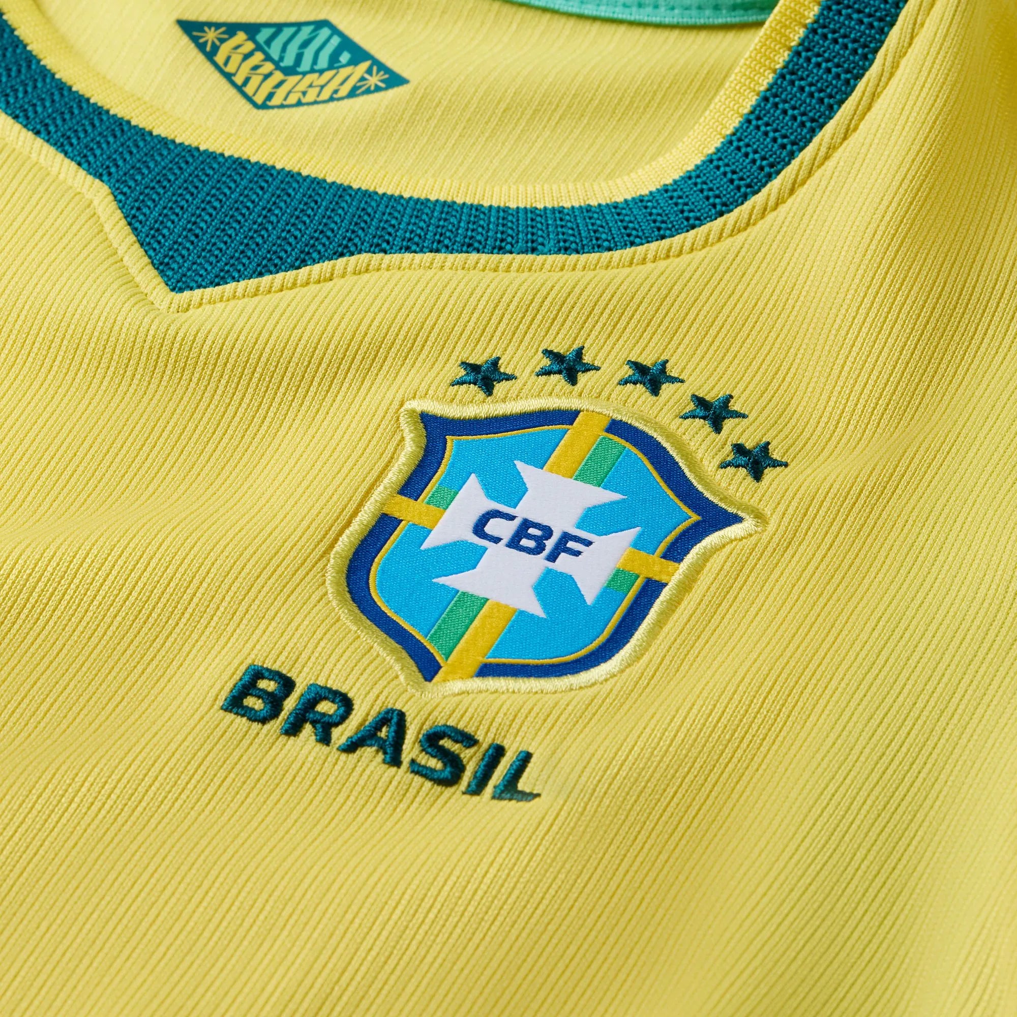 Nike 2026-27 Brazil Little Kids' Stadium Home Kit