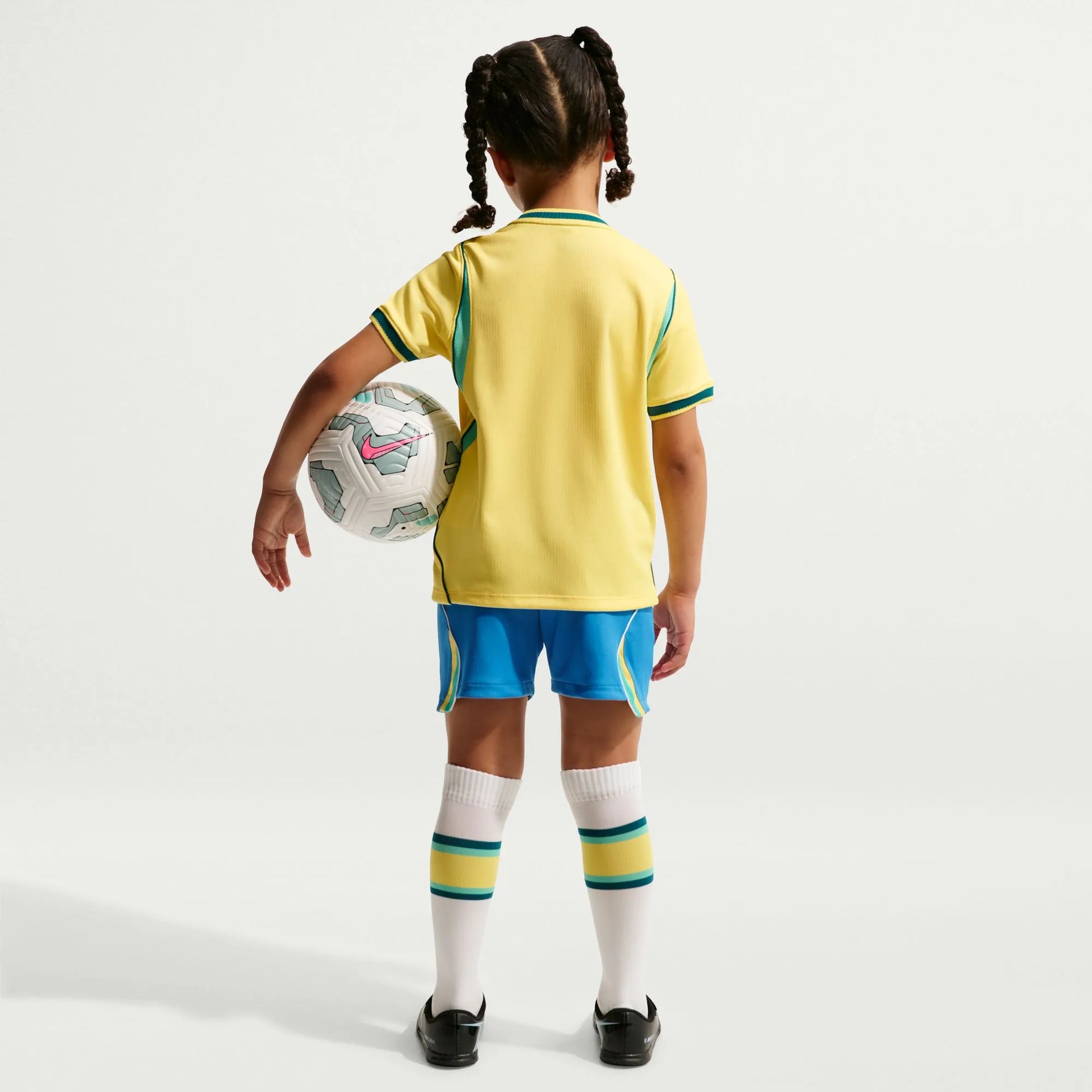Nike 2026-27 Brazil Little Kids' Stadium Home Kit