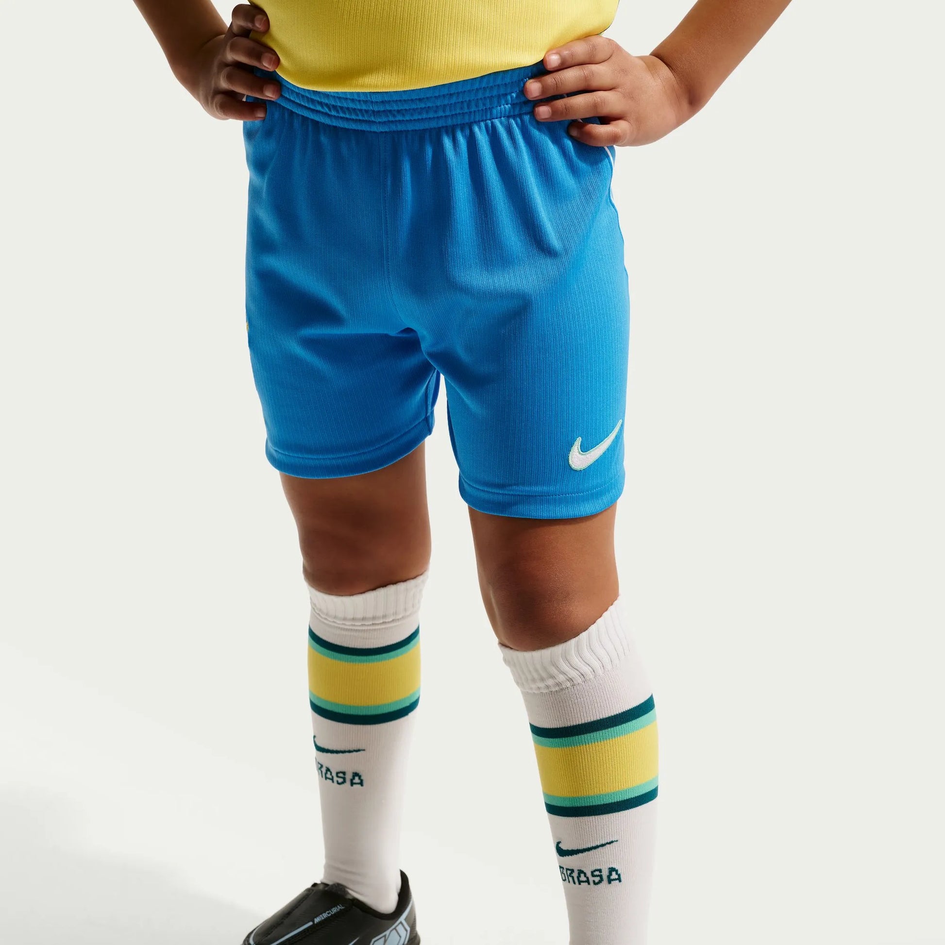 Nike 2026-27 Brazil Little Kids' Stadium Home Kit