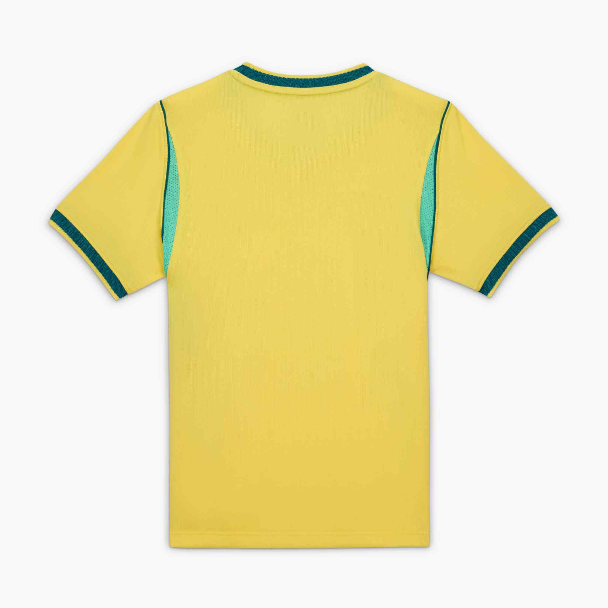 Nike 2026-27 Brazil Little Kids' Stadium Home Soccer Jersey (Back)