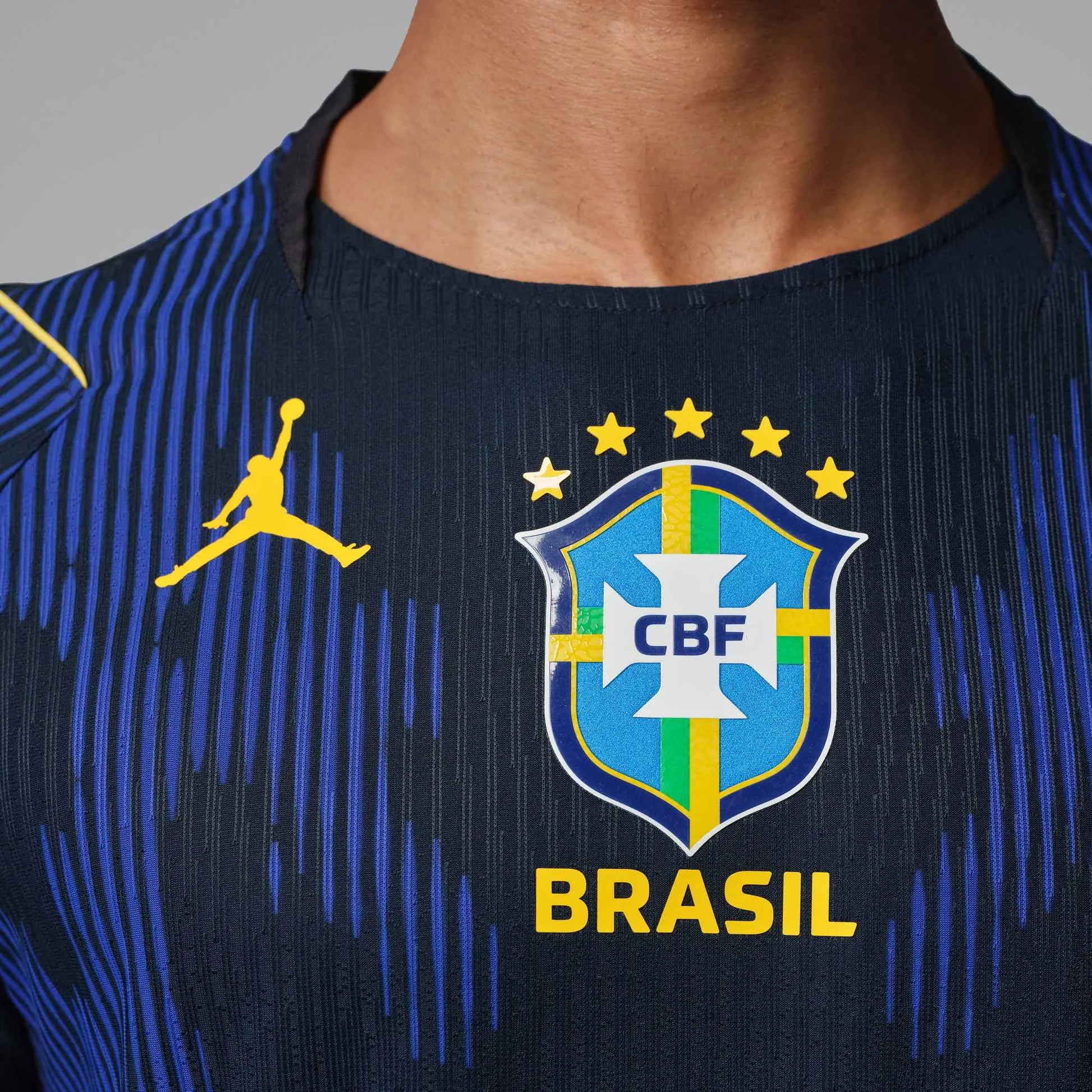 Nike 2026-27 Brazil Men's Authentic Away Soccer Jersey (Detail 2)