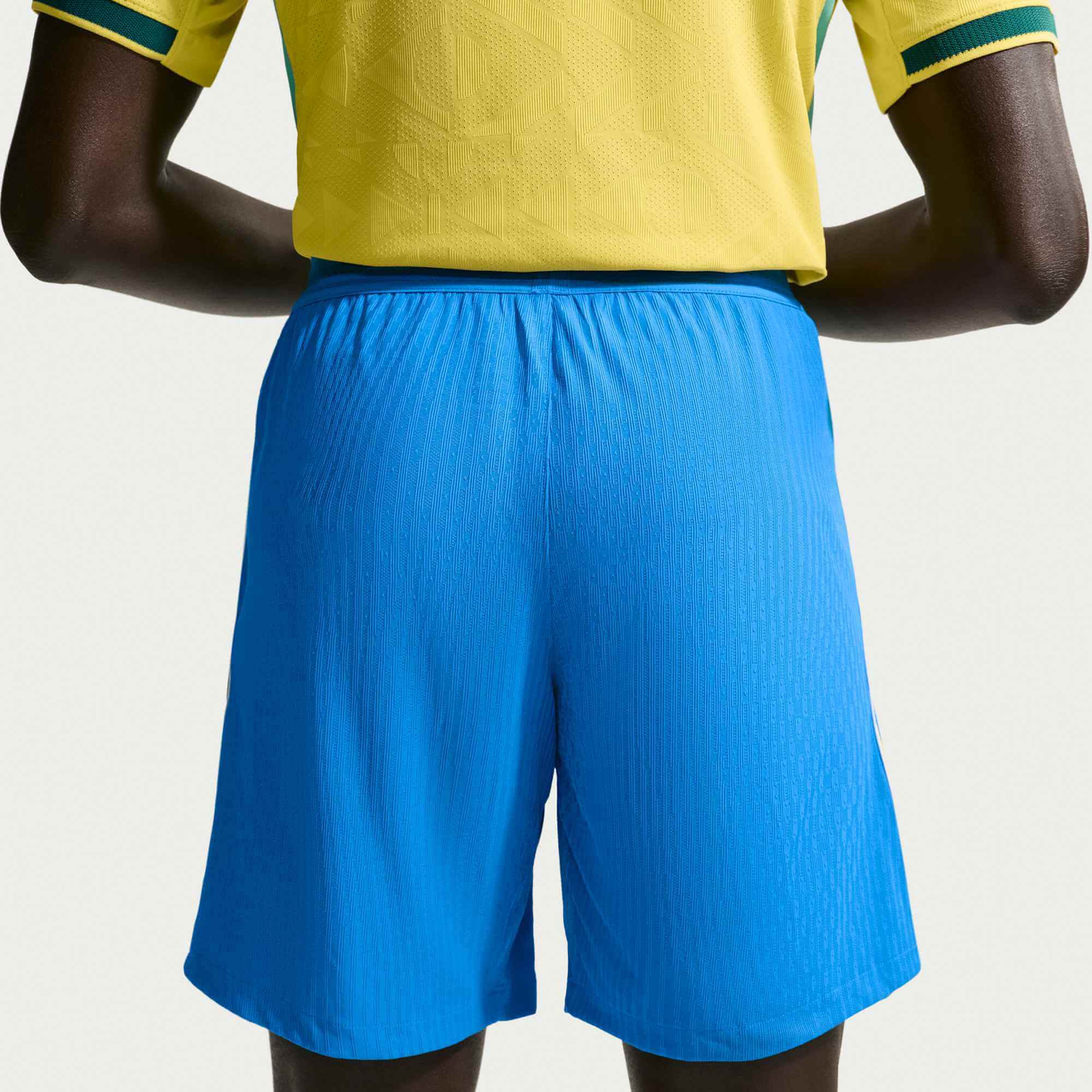 Nike 2026-27 Brazil Men's Authentic Home Shorts (Back)