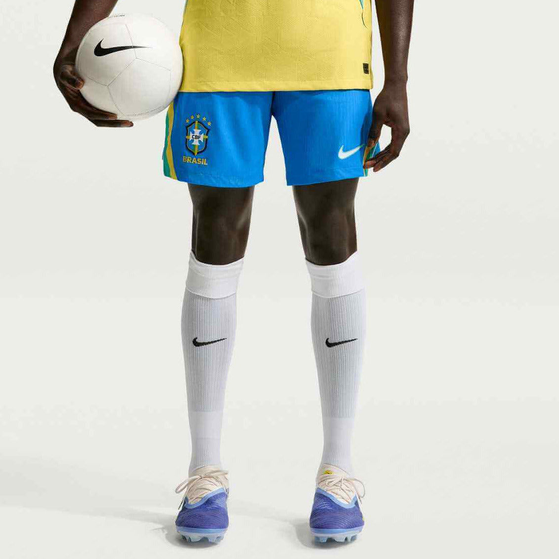 Nike 2026-27 Brazil Men's Authentic Home Shorts (Model - Front)