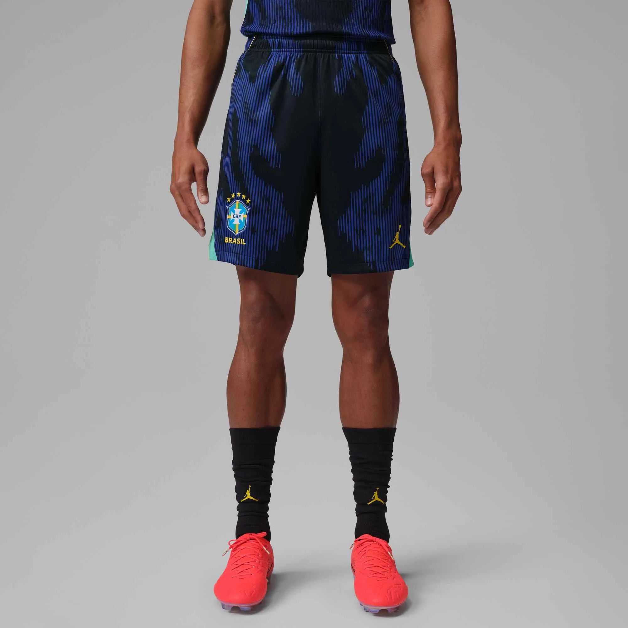 Nike 2026-27 Brazil Men's Stadium Away Shorts (Model - Front)
