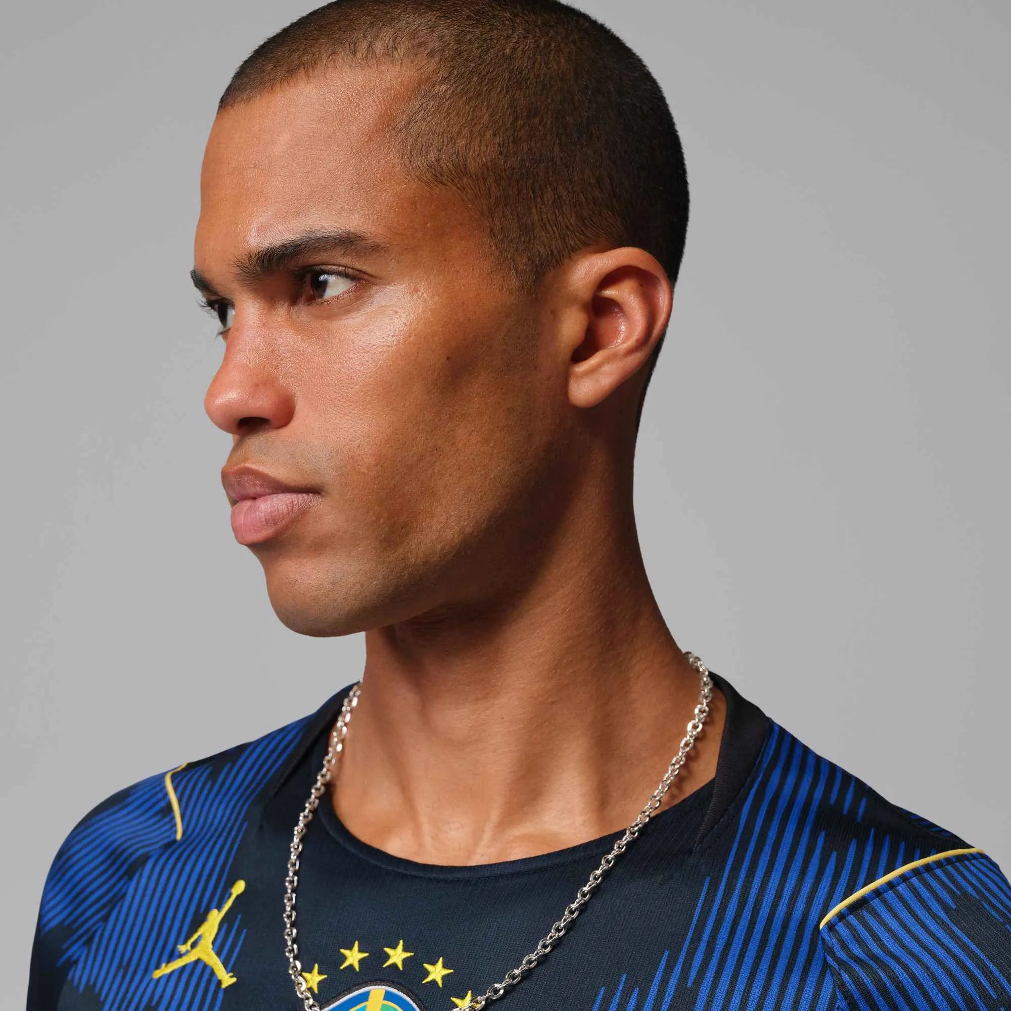 Nike 2026-27 Brazil Men's Stadium Away Soccer Jersey (Detail 1)