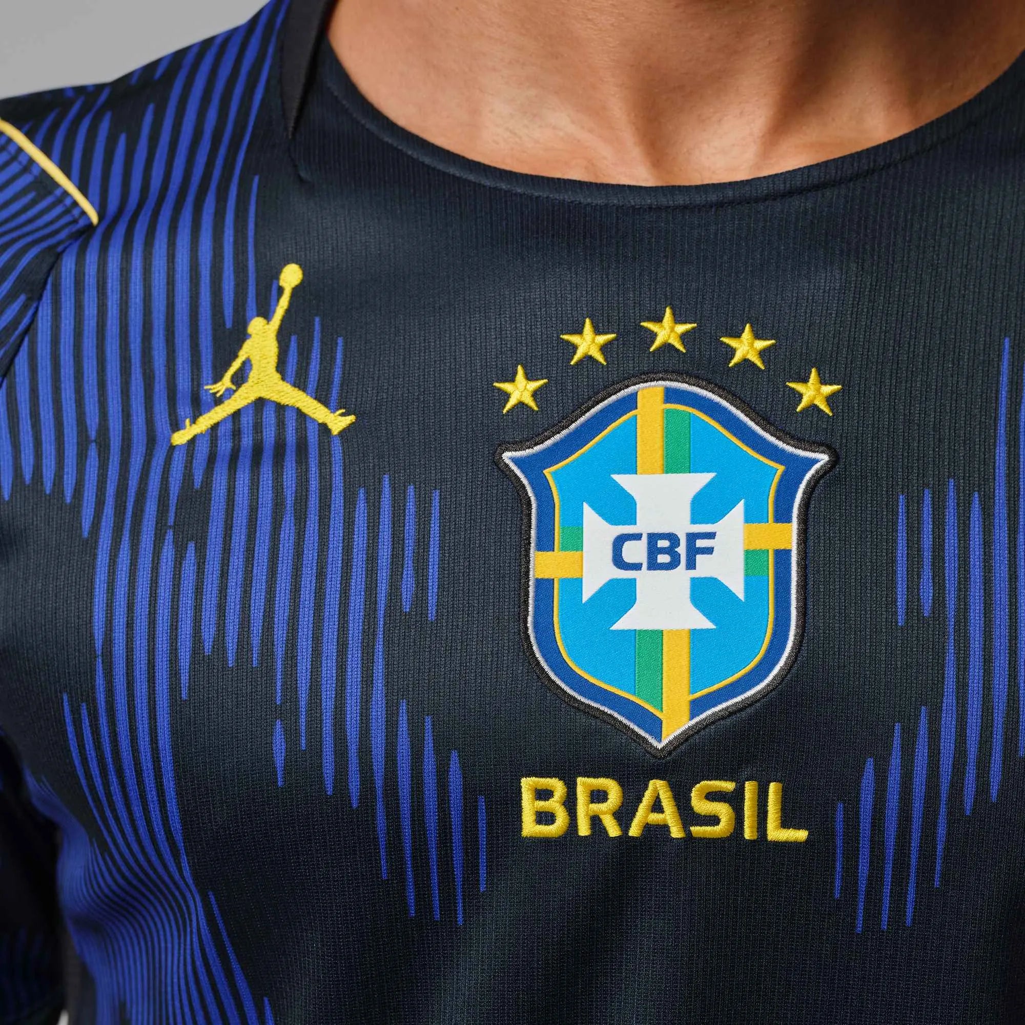 Nike 2026-27 Brazil Men's Stadium Away Soccer Jersey (Detail 2)
