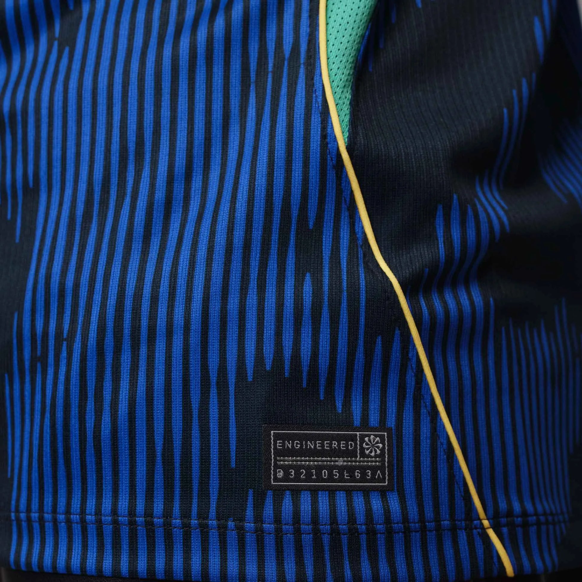 Nike 2026-27 Brazil Men's Stadium Away Soccer Jersey (Detail 3)