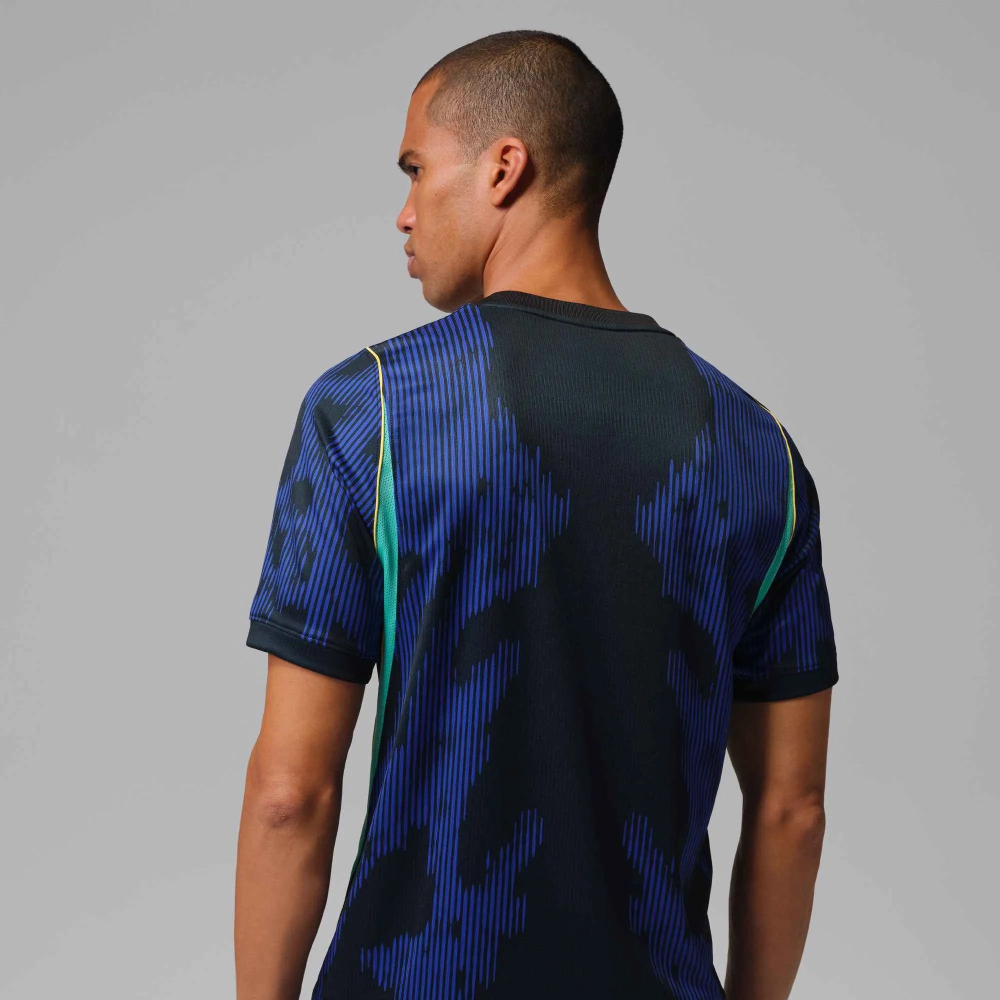 Nike 2026-27 Brazil Men's Stadium Away Soccer Jersey (Model - Back)