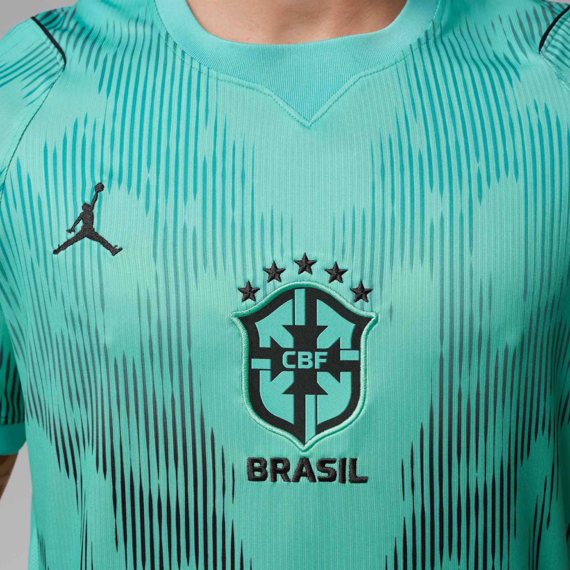 Nike 2026-27 Brazil Men's Stadium Goalkeeper Soccer Jersey (Detail 2)