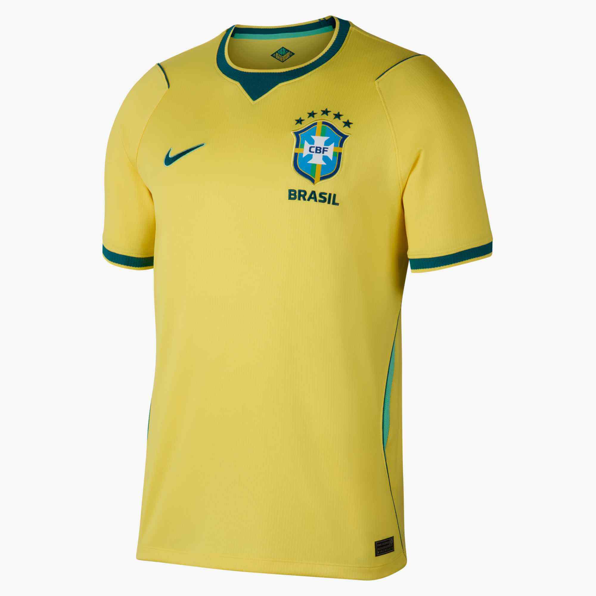 Nike 2026-27 Brazil Men's Stadium Home Soccer Jersey (Front)