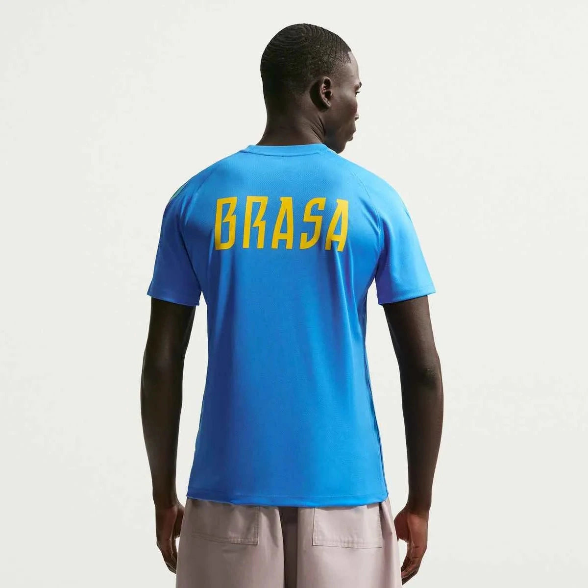 Nike 2026-27 Brazil Men's Strike Top (Model - Back)