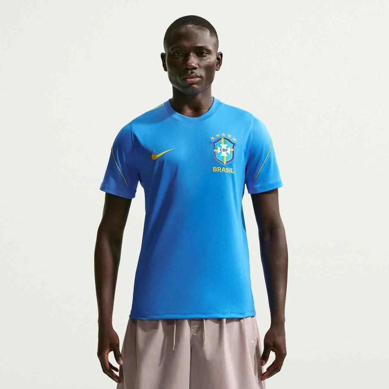 Nike 2026-27 Brazil Men's Strike Top (Model - Front)
