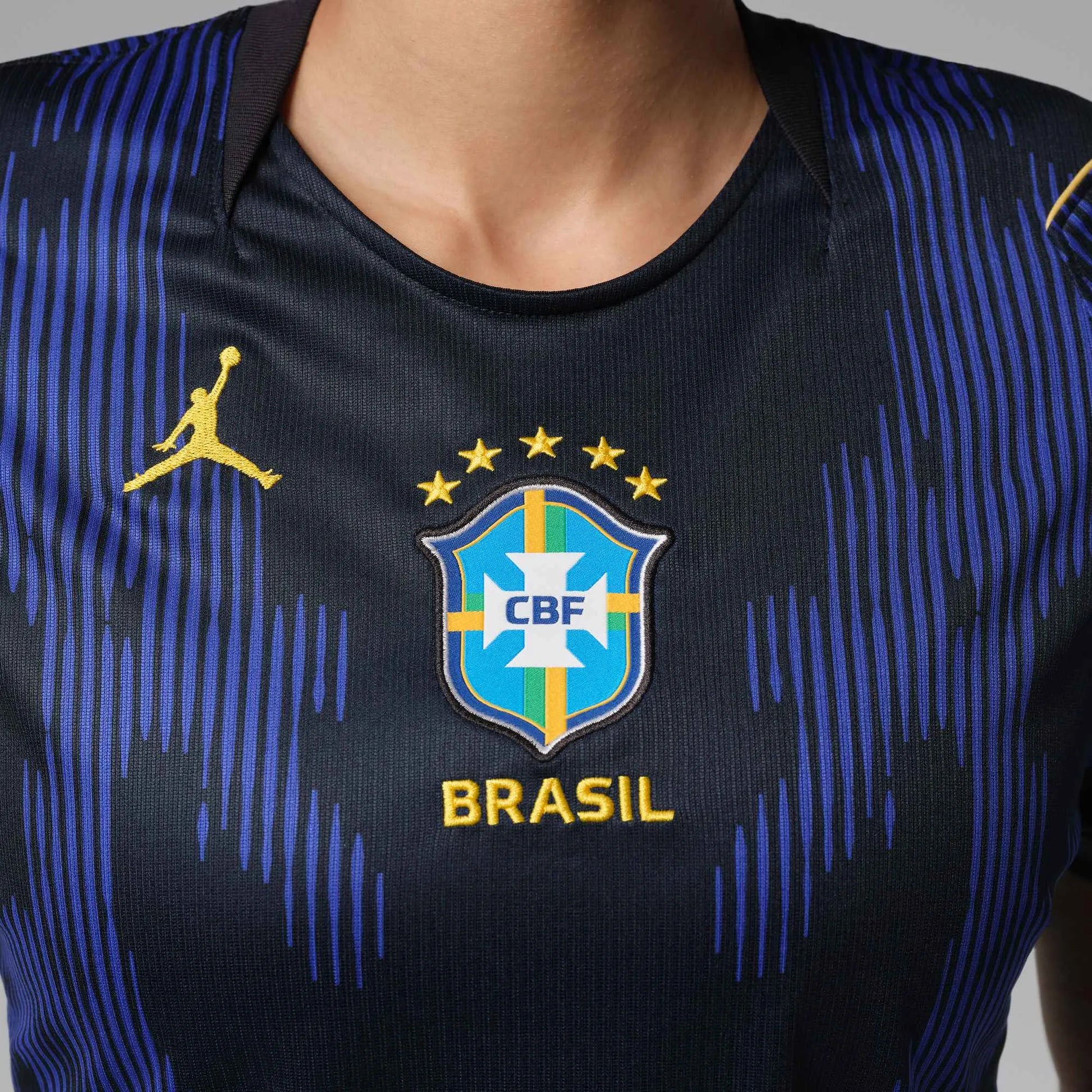 Nike 2026-27 Brazil Women's Stadium Away Soccer Jersey (Detail 2)