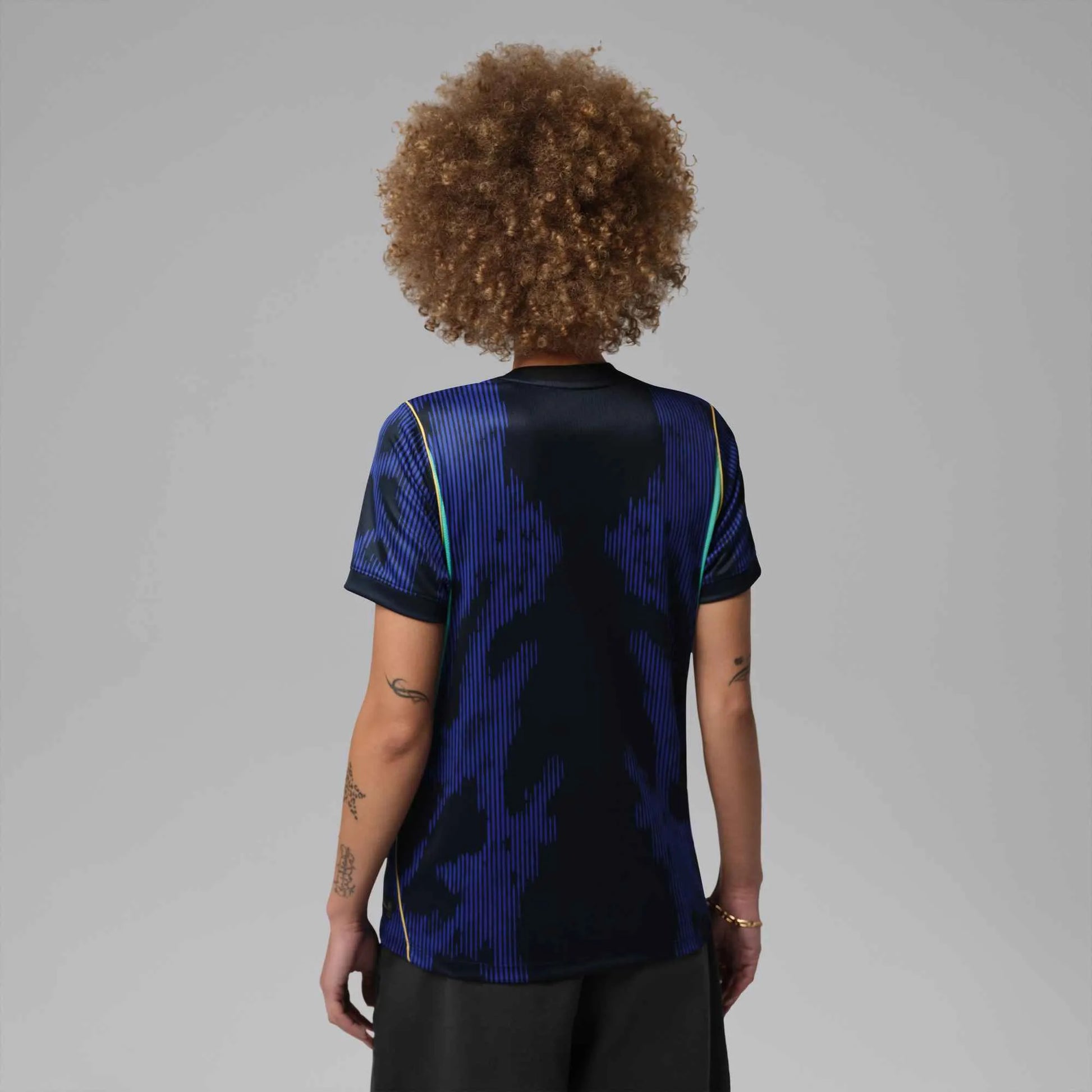 Nike 2026-27 Brazil Women's Stadium Away Soccer Jersey (Model - Back)