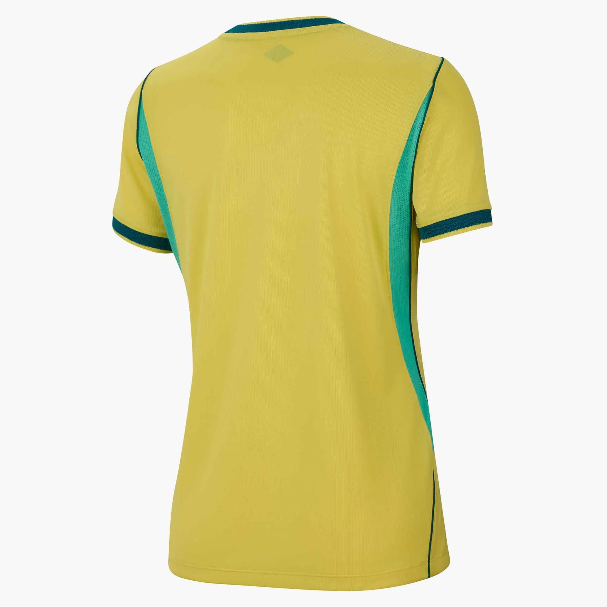 Nike 2026-27 Brazil Women's Stadium Home Soccer Jersey (Back)