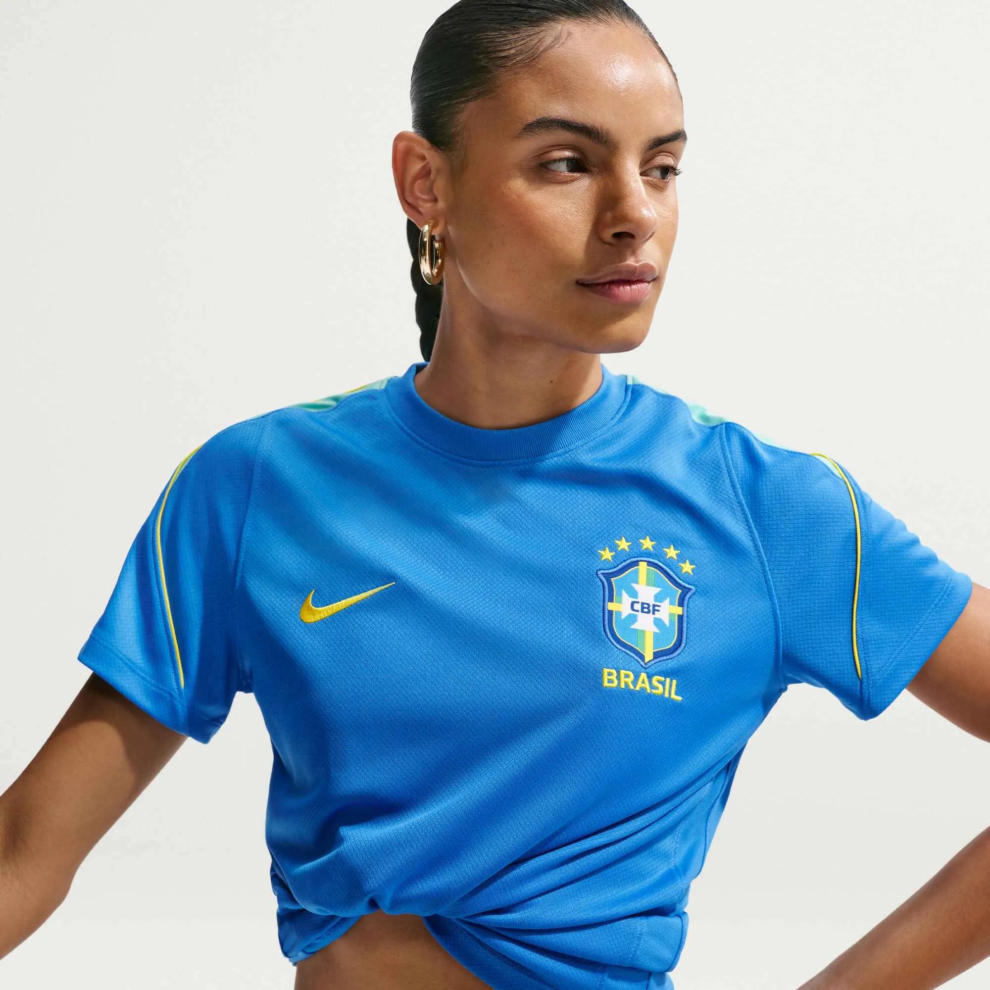 Nike 2026-27 Brazil Women's Strike Top (Detail 2)