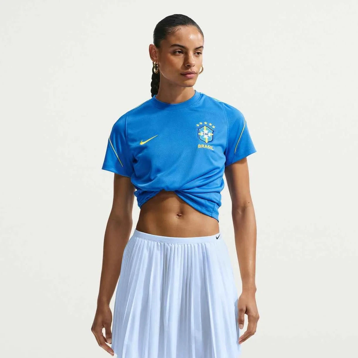 Nike 2026-27 Brazil Women's Strike Top (Model - Front)