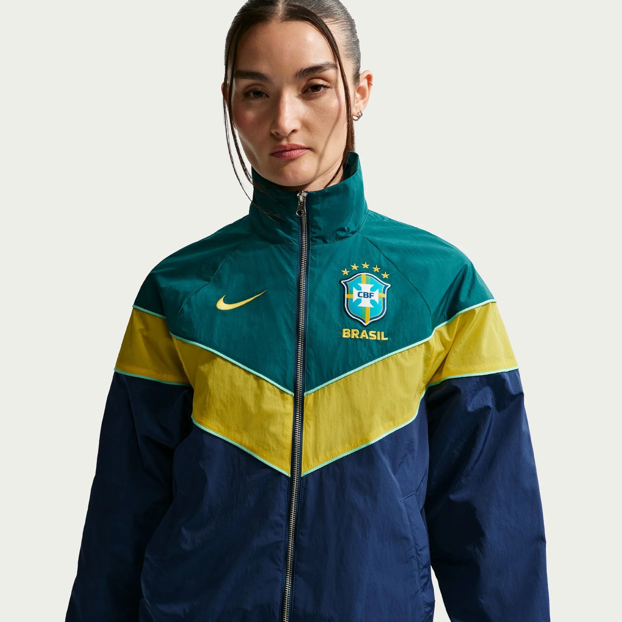 Nike 2026-27 Brazil Women's UV Woven Jacket (Detail 1)
