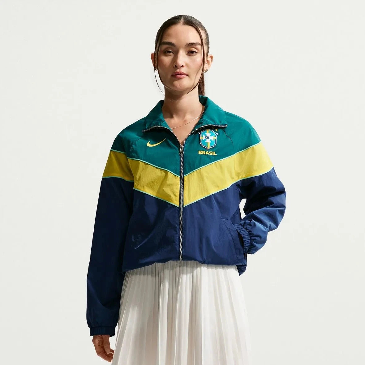 Nike 2026-27 Brazil Women's UV Woven Jacket (Model - Front)